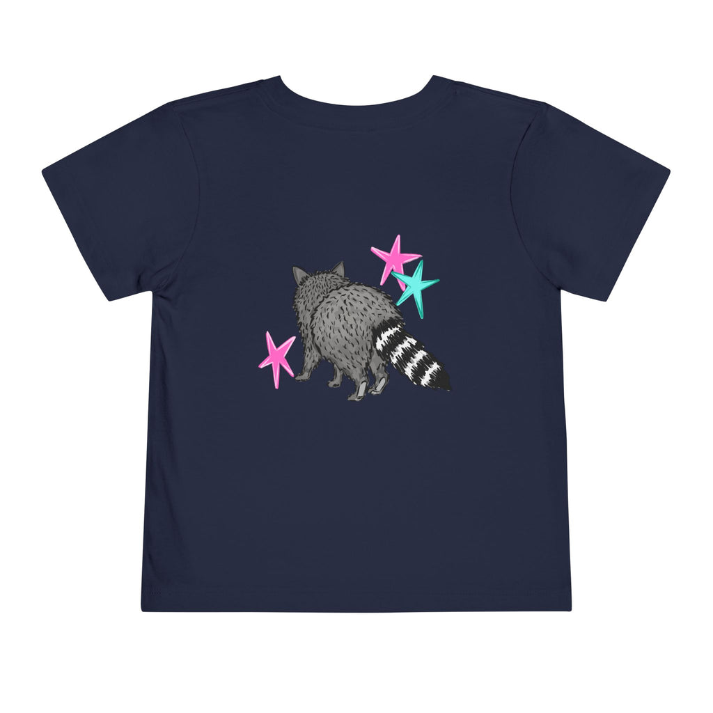 Toddler Tee — "See Ya Soon" Raccoon Graphic Shirt