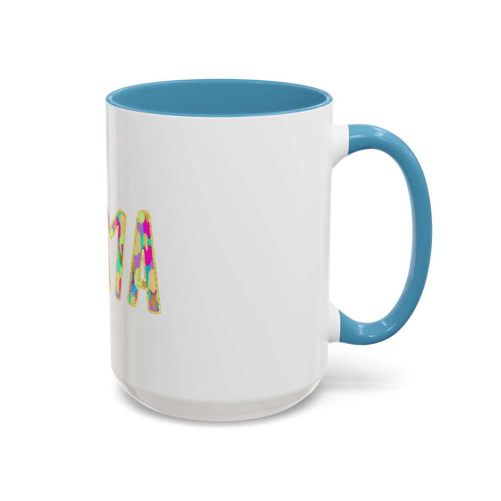 Mama Colorful Confetti Accent Coffee Mug — 11/15oz
