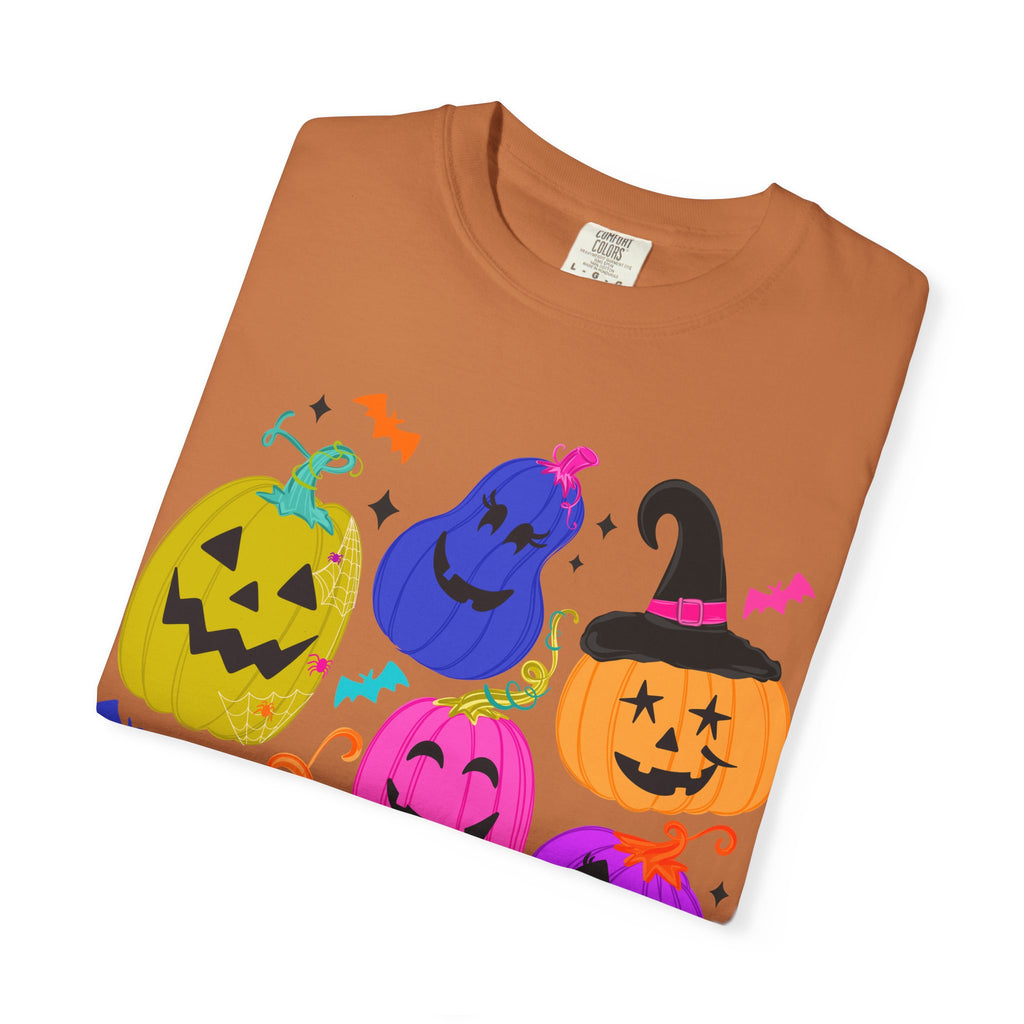 Colorful Jack-O'-Lantern Halloween T-Shirt