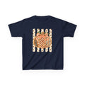 Kids Preppy Fall Pumpkin Tee — Cute Fall Halloween Shirt for Children
