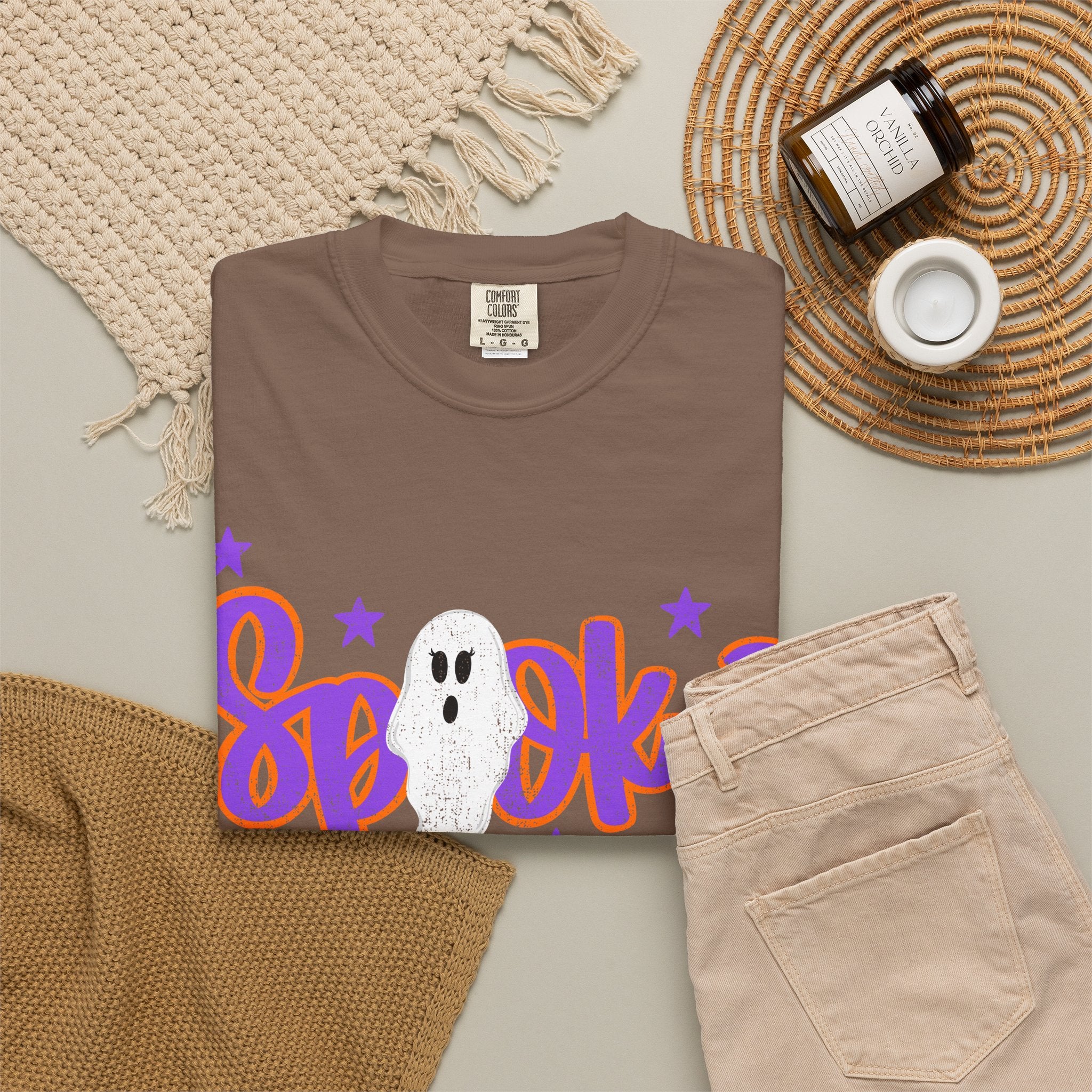 Spooky Ghost Tee — Halloween Graphic T-Shirt