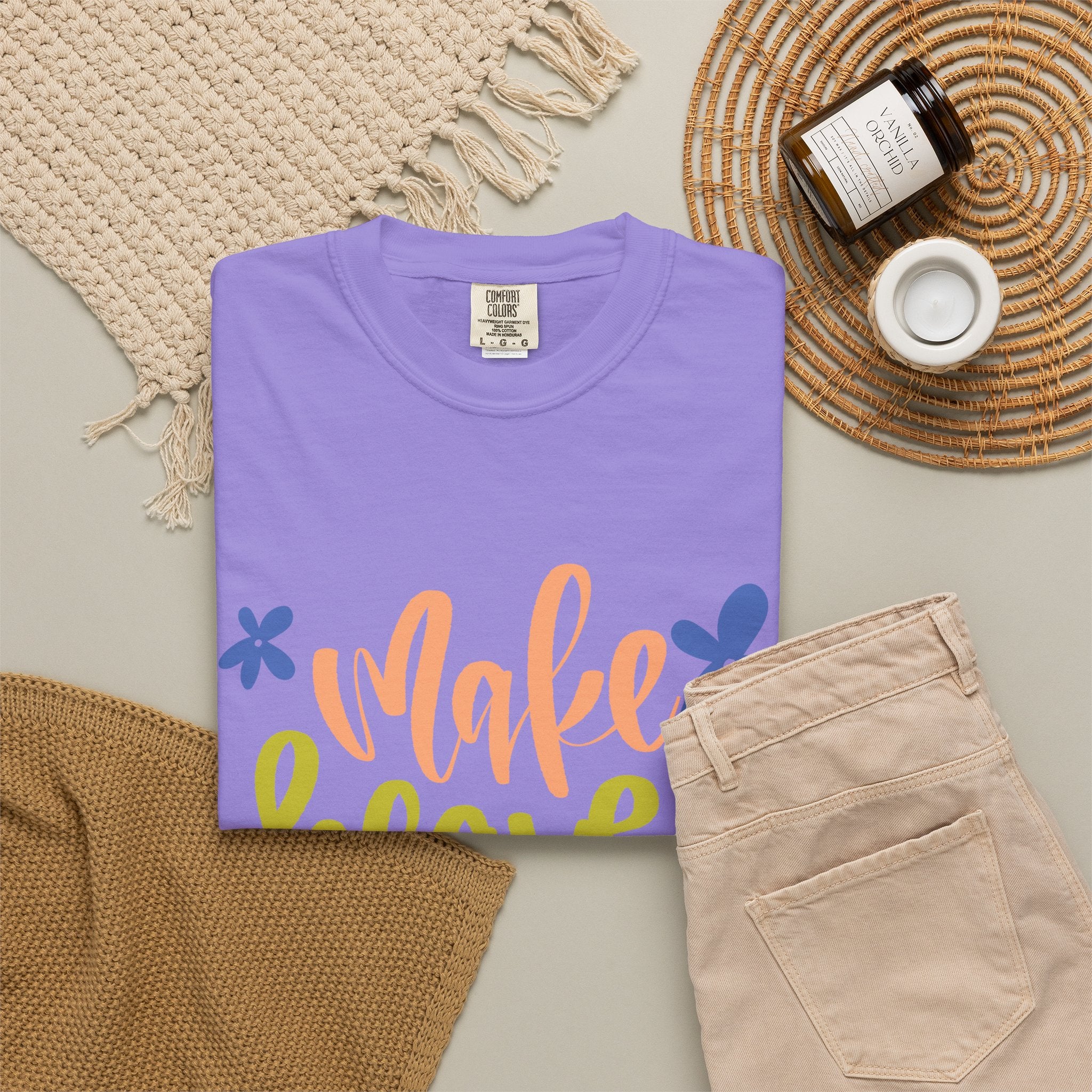 Make Heaven Crowded T-Shirt — Colorful Faith Graphic Tee