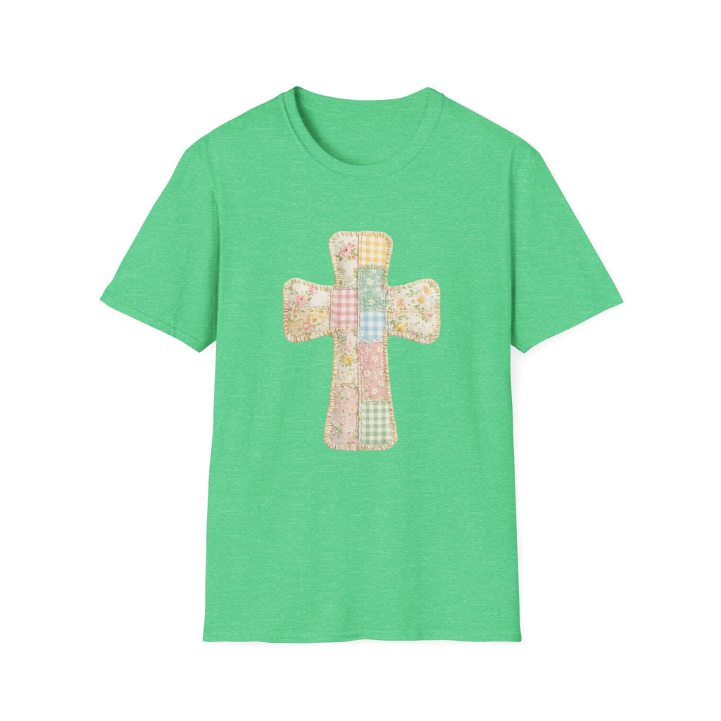 Patchwork Cross - Gildan Soft Style