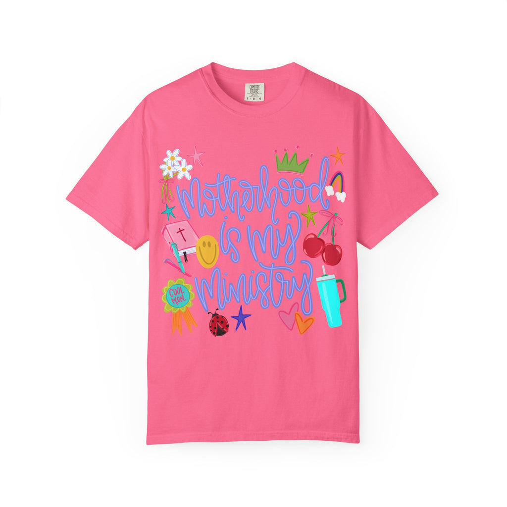 Motherhood is my Ministry purple font
