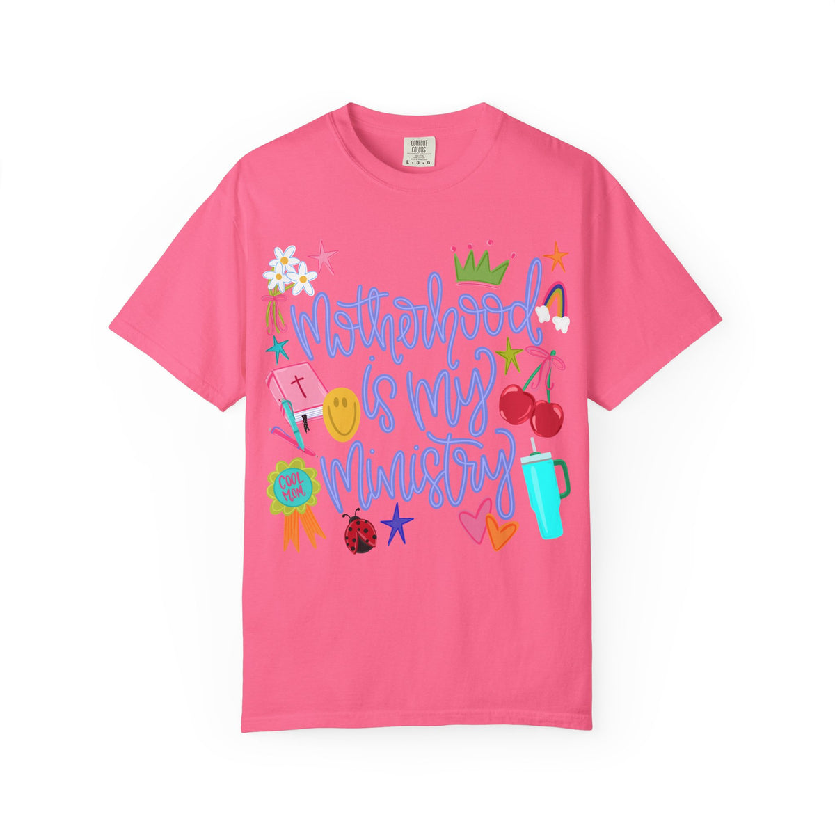 Motherhood is my Ministry purple font