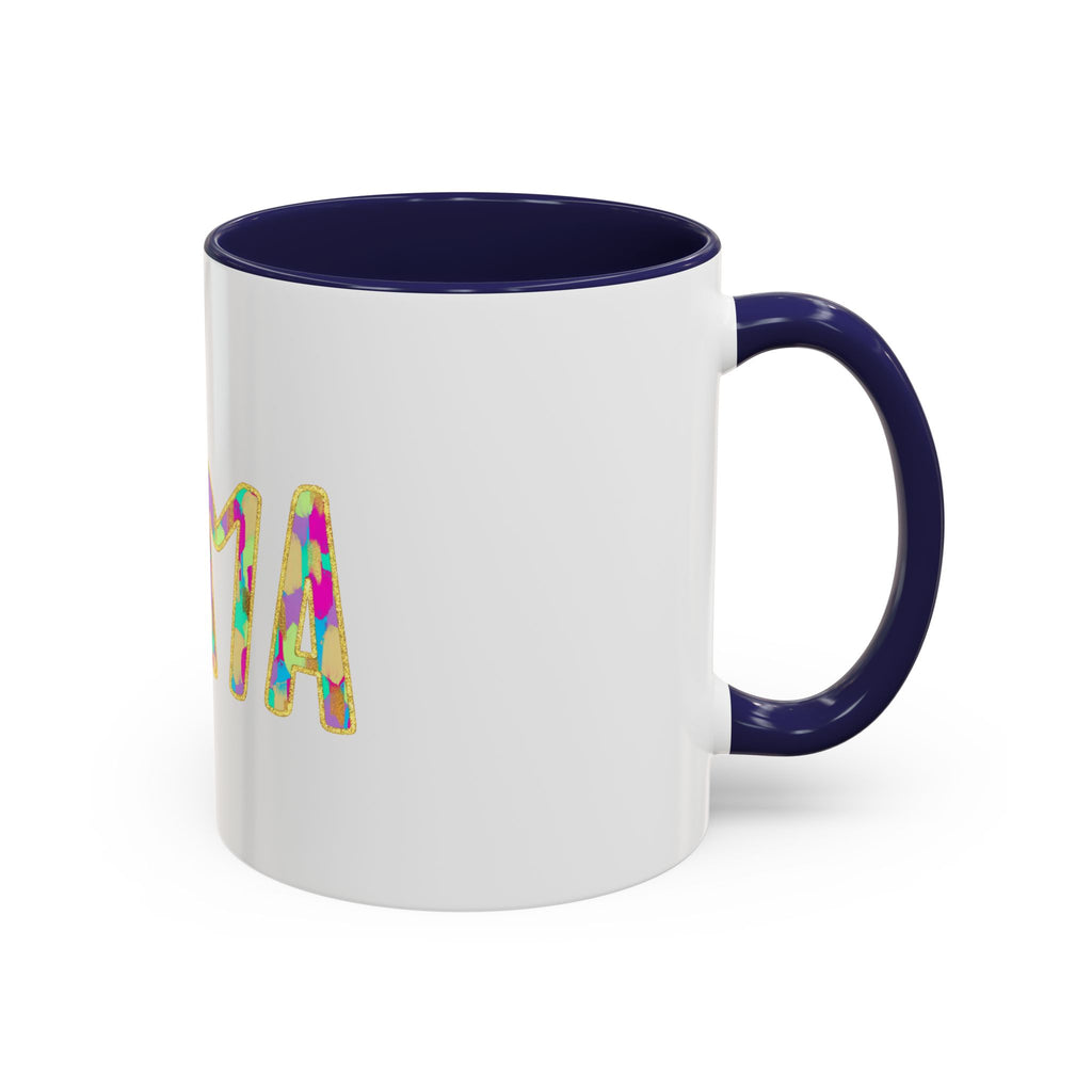 Mama Colorful Confetti Accent Coffee Mug — 11/15oz