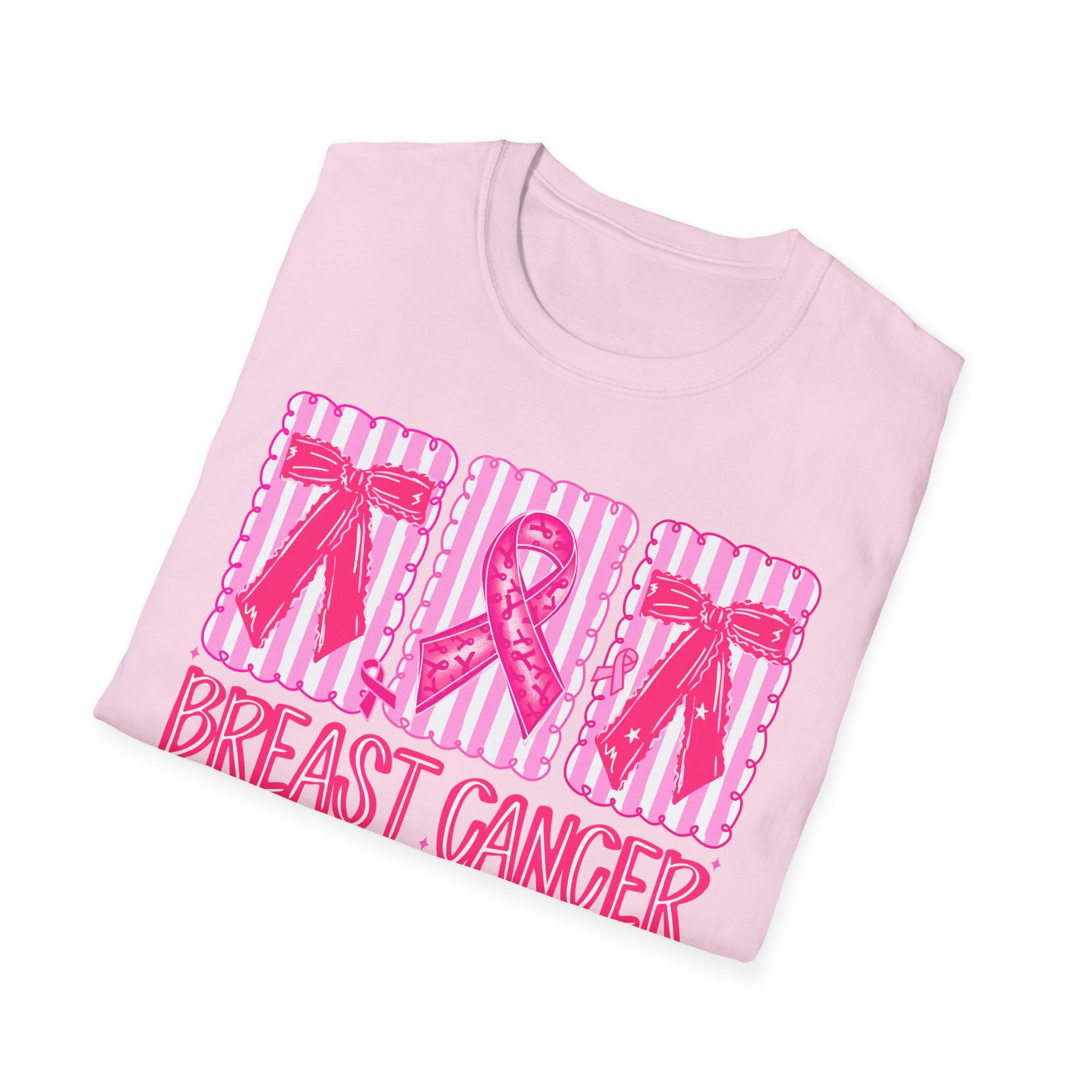 Breast Cancer Awareness T-Shirt — Pink Ribbon Support Tee