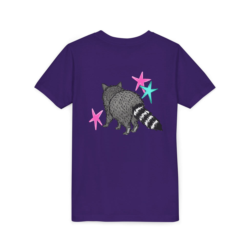 Youth Tee — "See Ya Soon" Raccoon Graphic Shirt