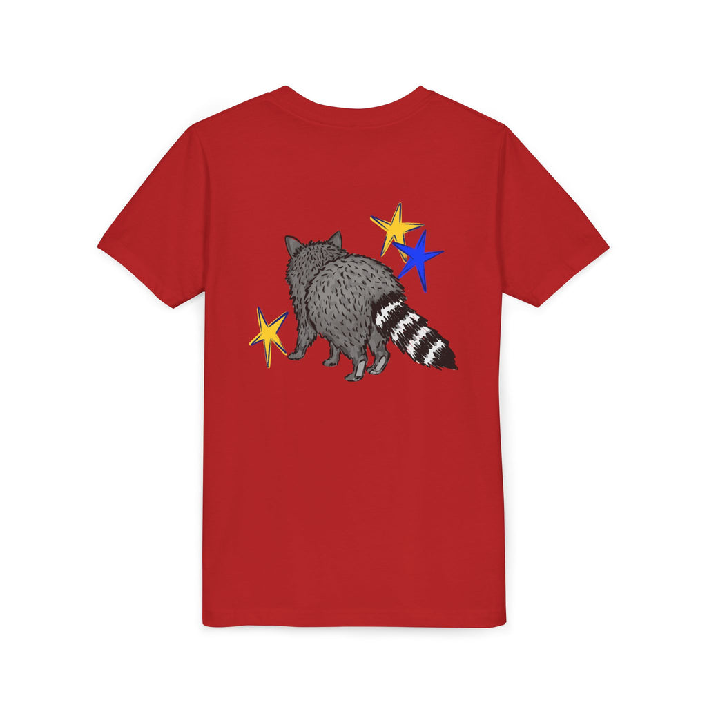 Youth Tee — “See Ya Soon” Raccoon Graphic Kids Shirt