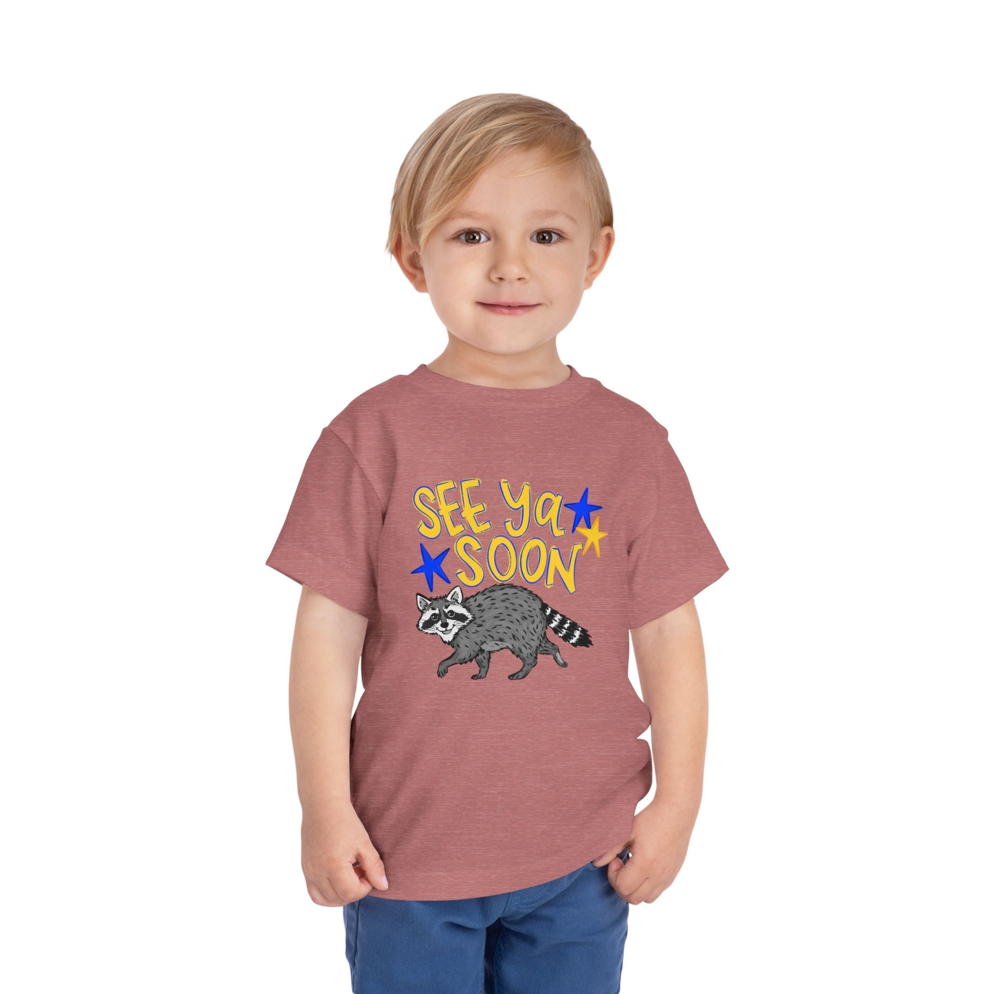 See Ya Soon Raccoon Toddler Tee