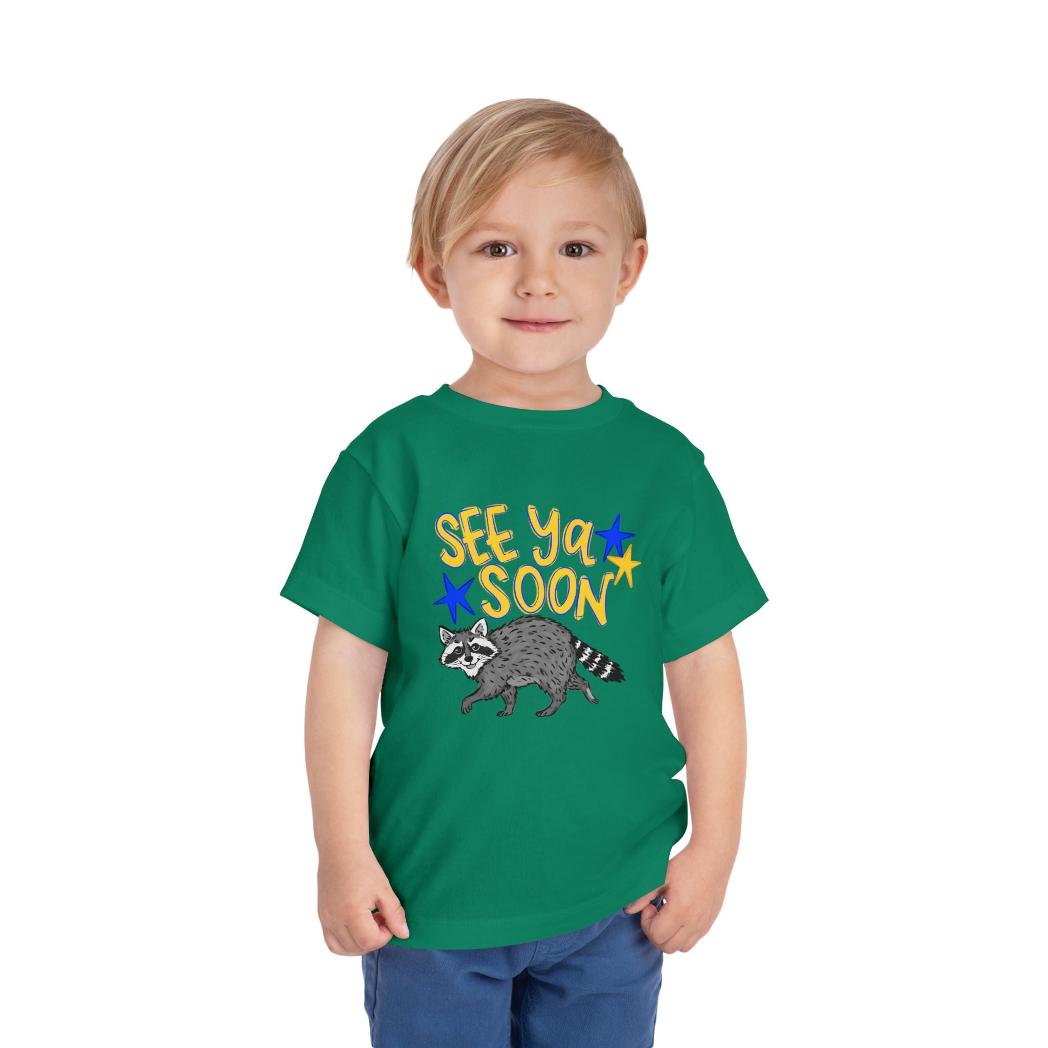 See Ya Soon Raccoon Toddler Tee