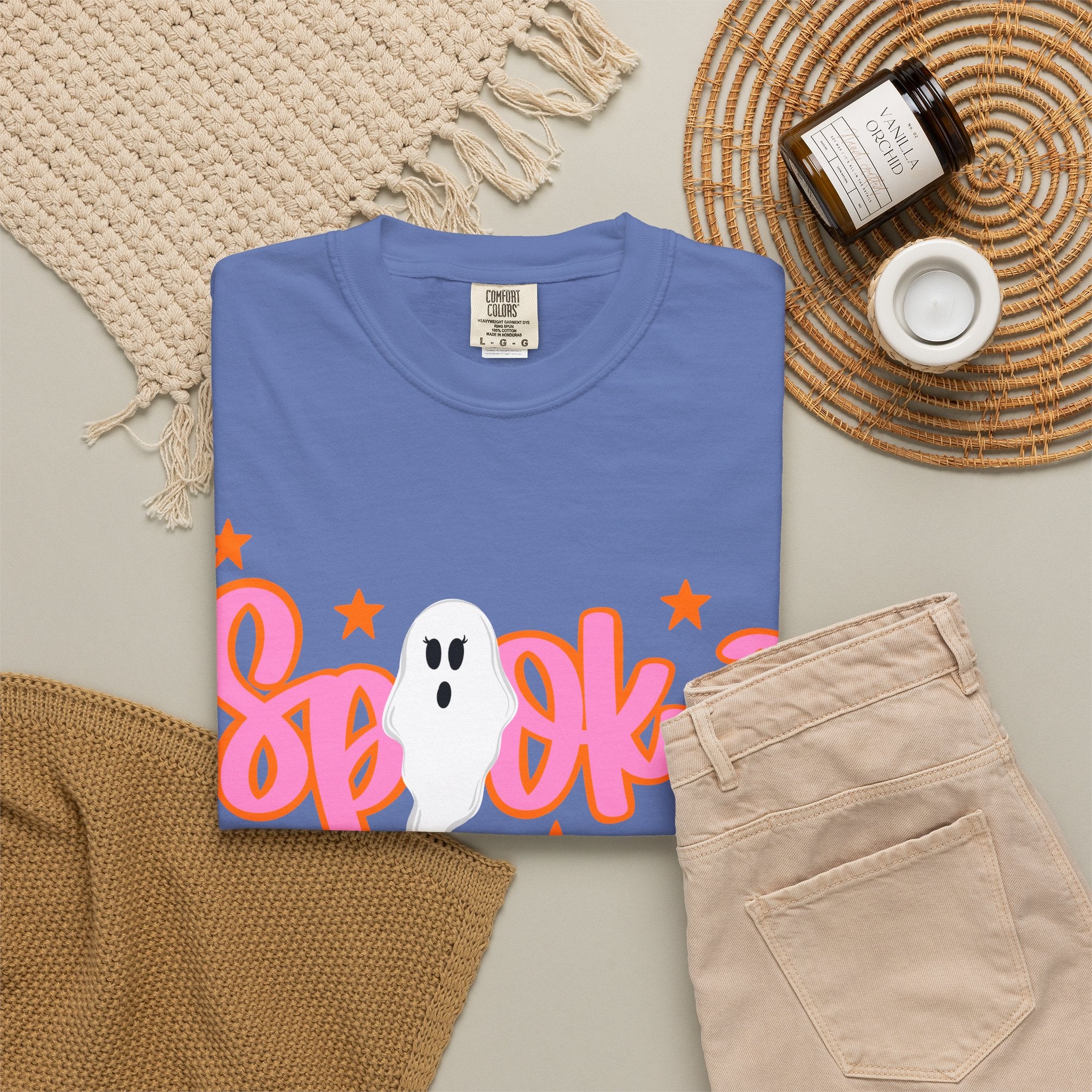 Spooky Ghost Tee — Cute Halloween Graphic T-Shirt