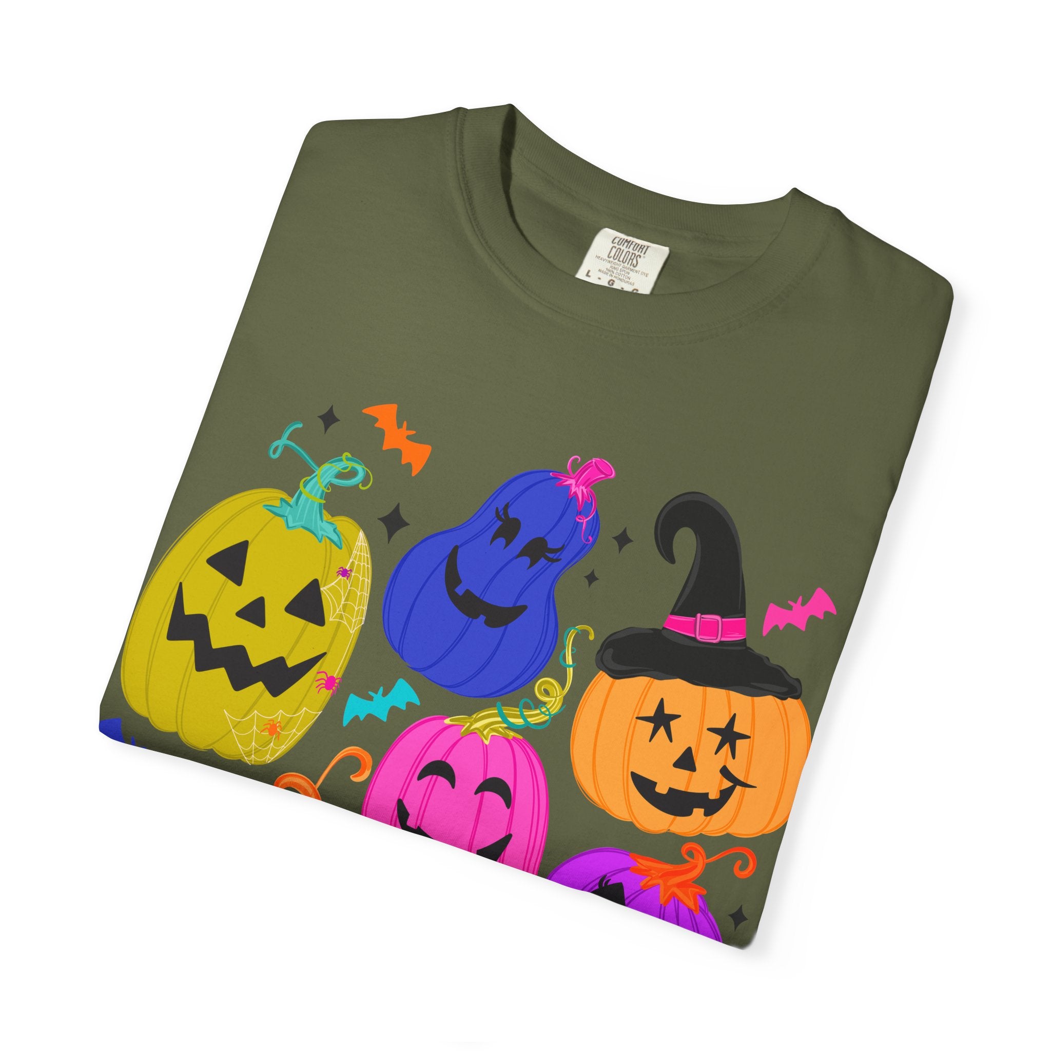 Colorful Jack-O'-Lantern Halloween T-Shirt