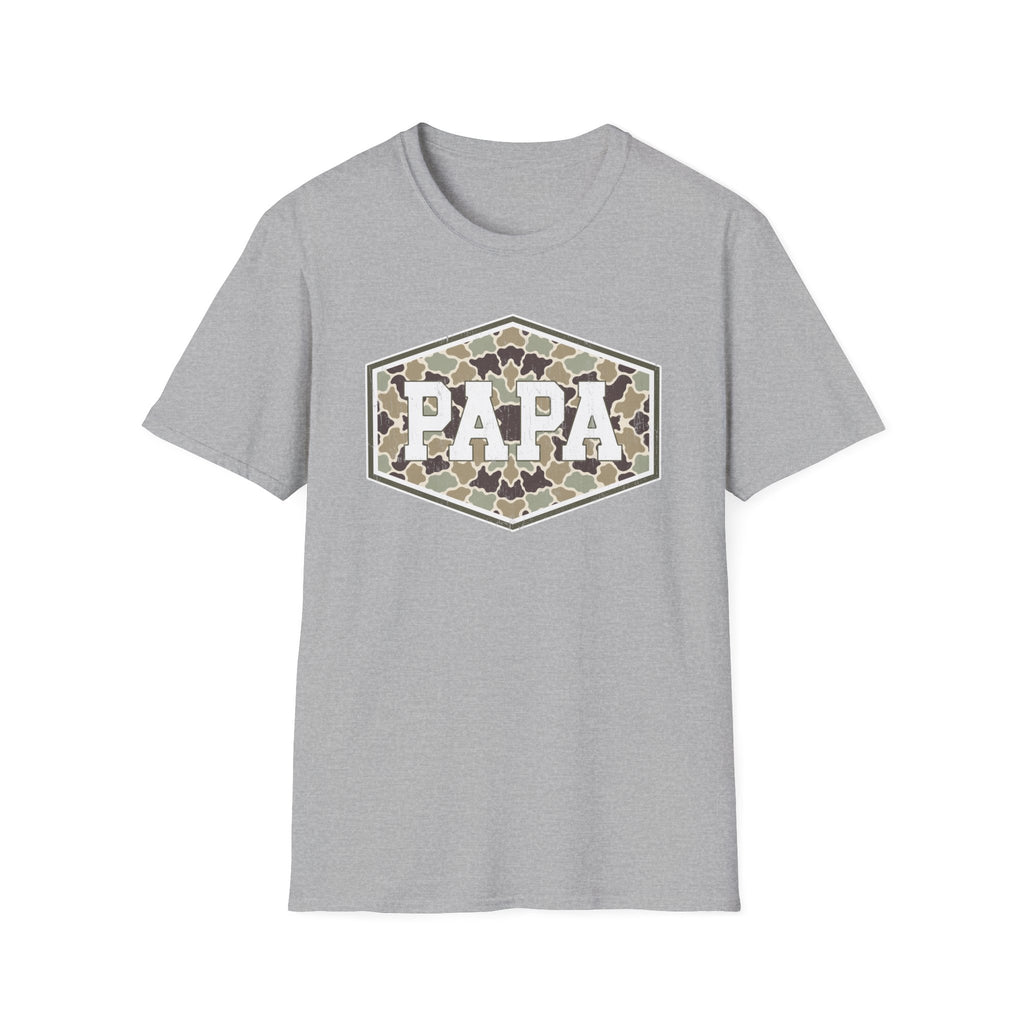 Papa Camo - Gildan Soft Style