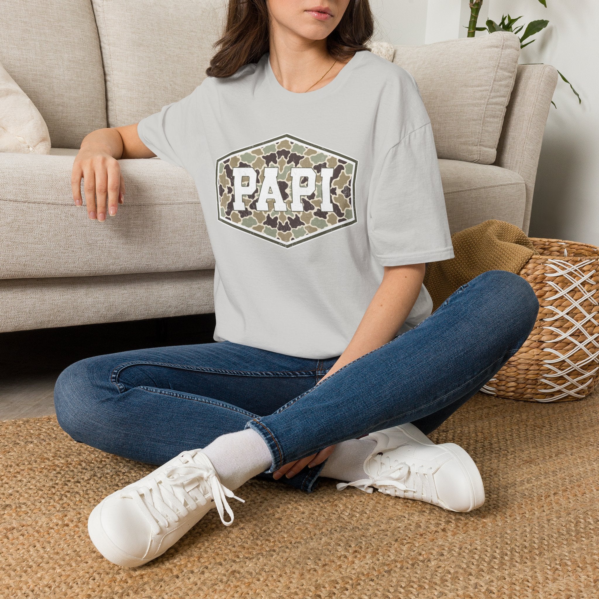 Papi Camo - Gildan Soft Style
