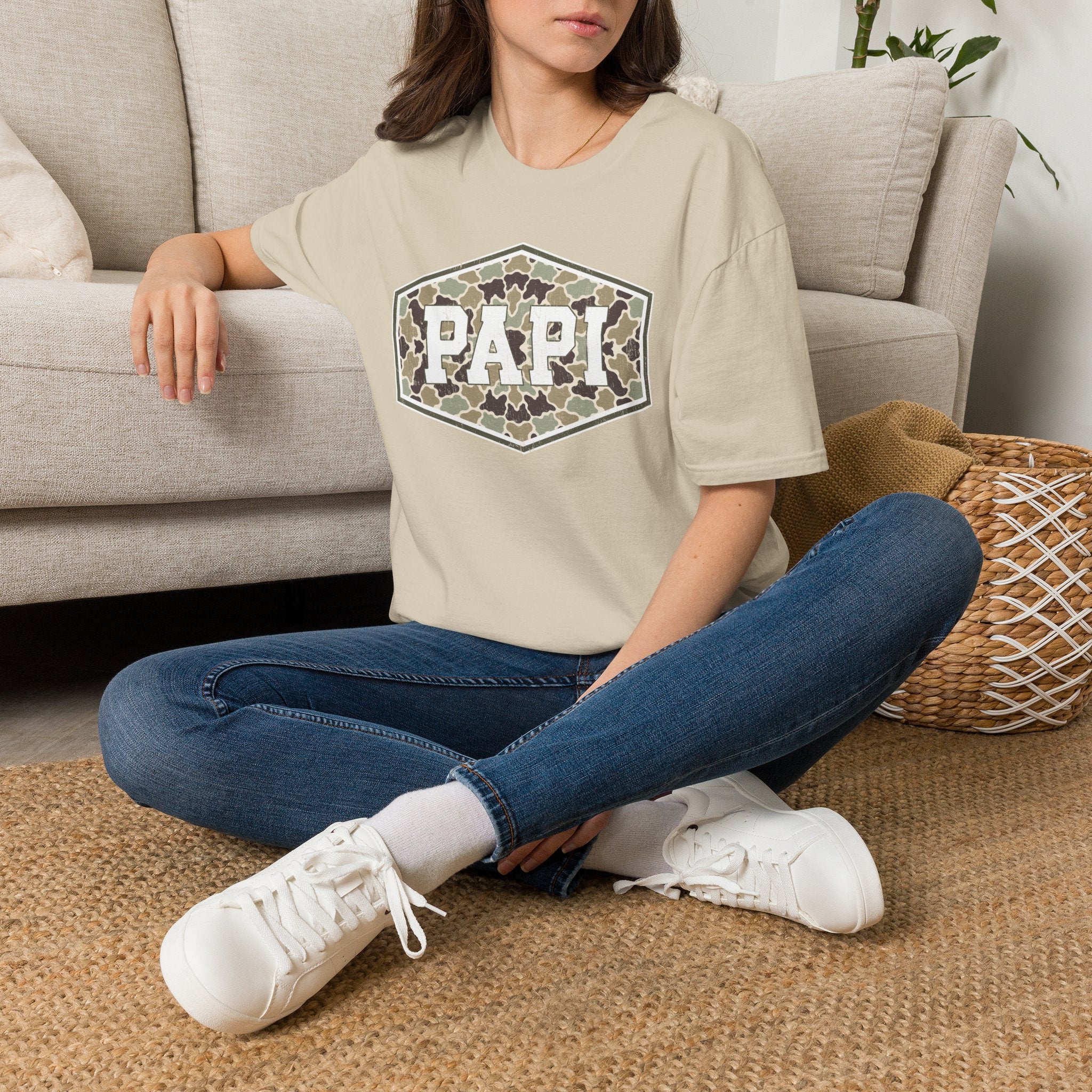 Papi Camo - Gildan Soft Style