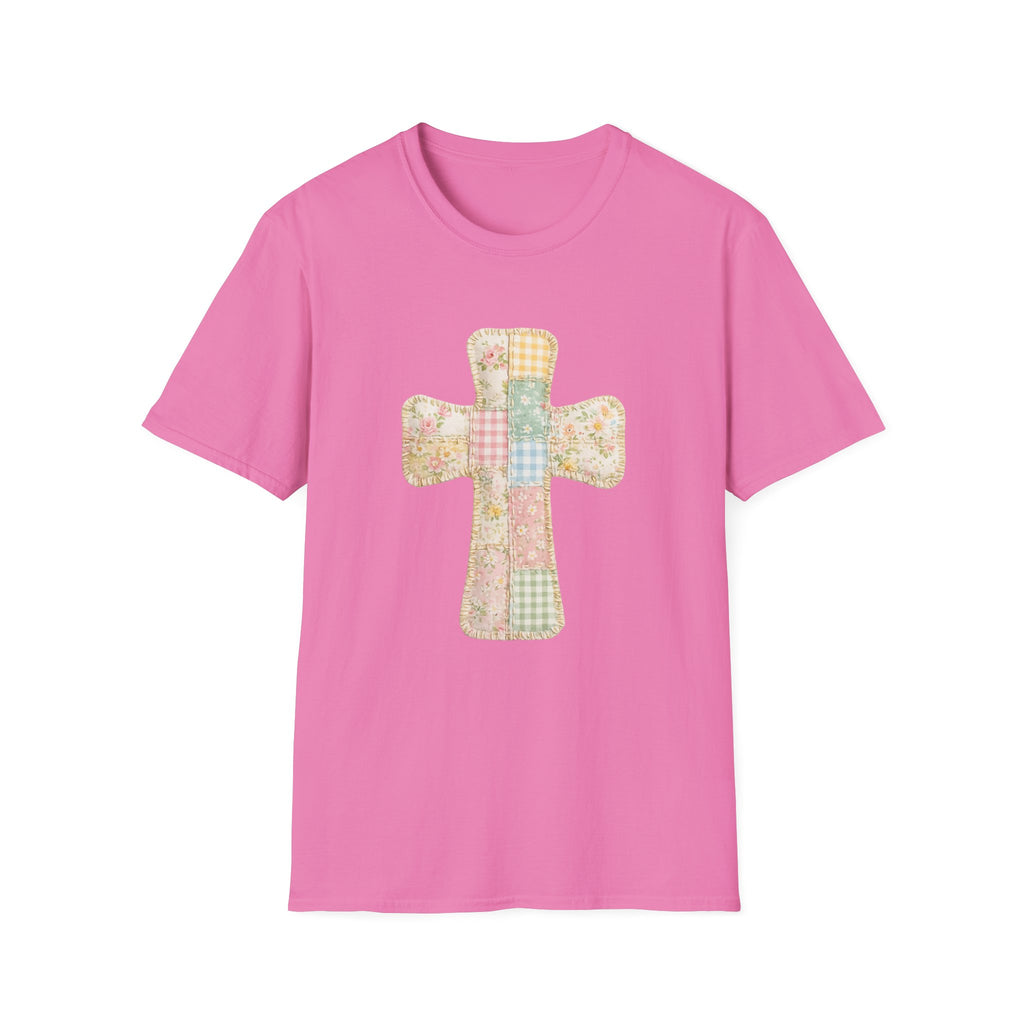 Patchwork Cross - Gildan Soft Style