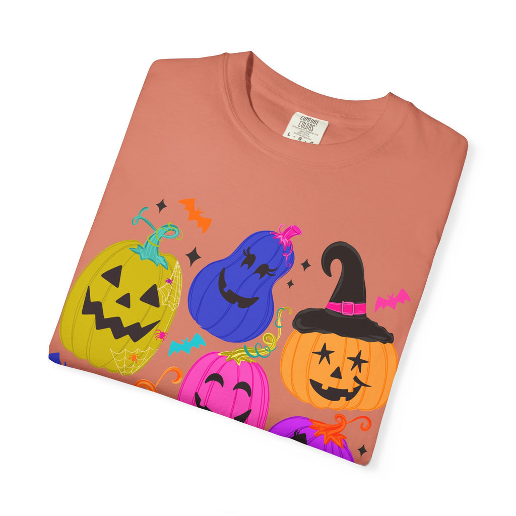 Colorful Jack-O'-Lantern Halloween T-Shirt