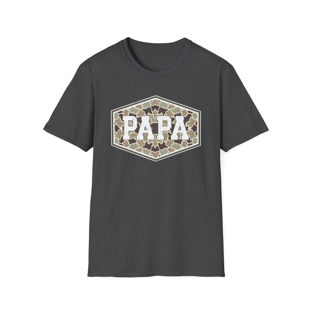 Papa Camo - Gildan Soft Style