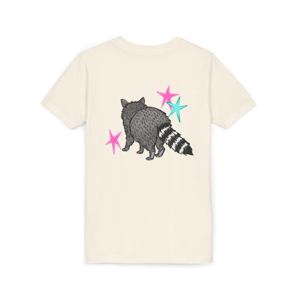 Youth Tee — "See Ya Soon" Raccoon Graphic Shirt