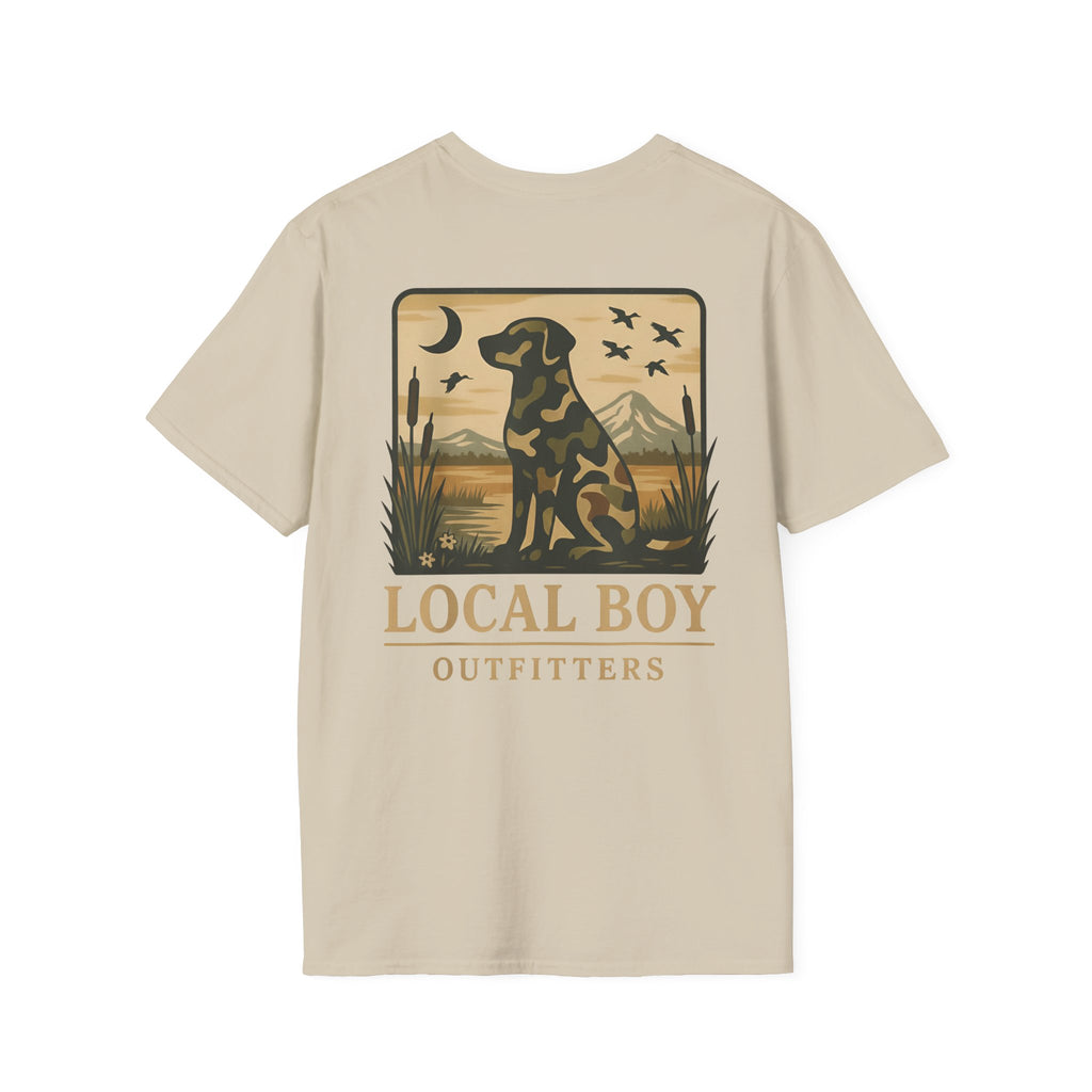 Local Boy Retriever T-Shirt — Vintage Dog Graphic Tee for Dog Lovers