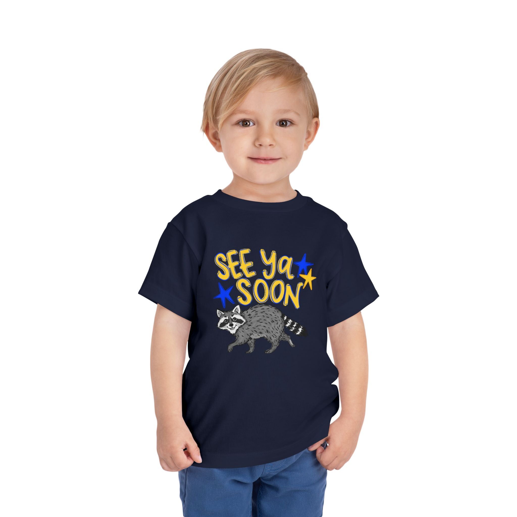 See Ya Soon Raccoon Toddler Tee