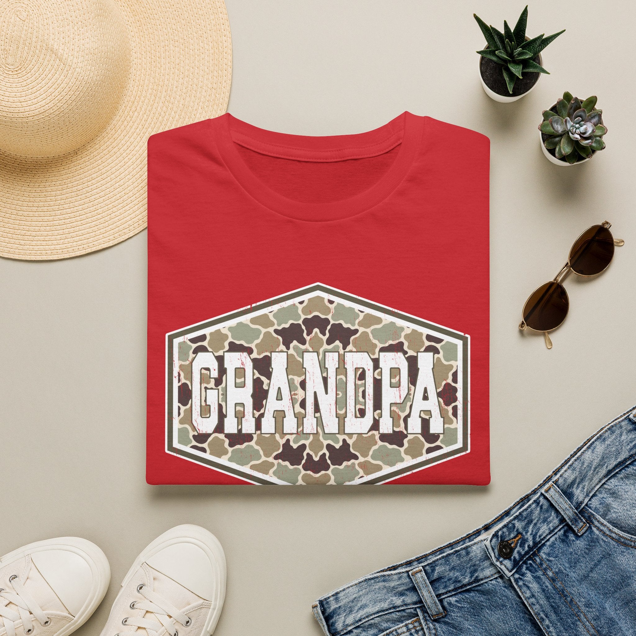 Grandpa Camo- Gildan Soft Style