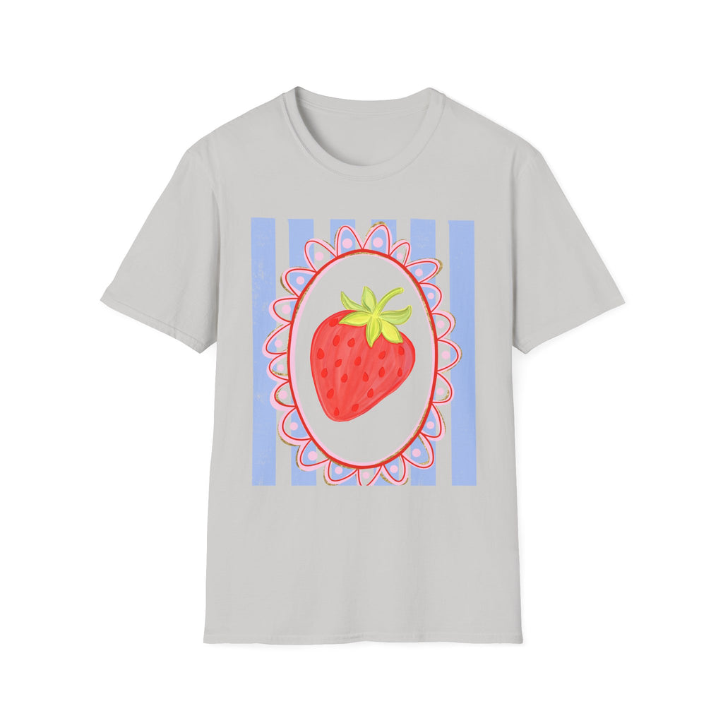 Strawberry with Frame - Gildan Soft Style