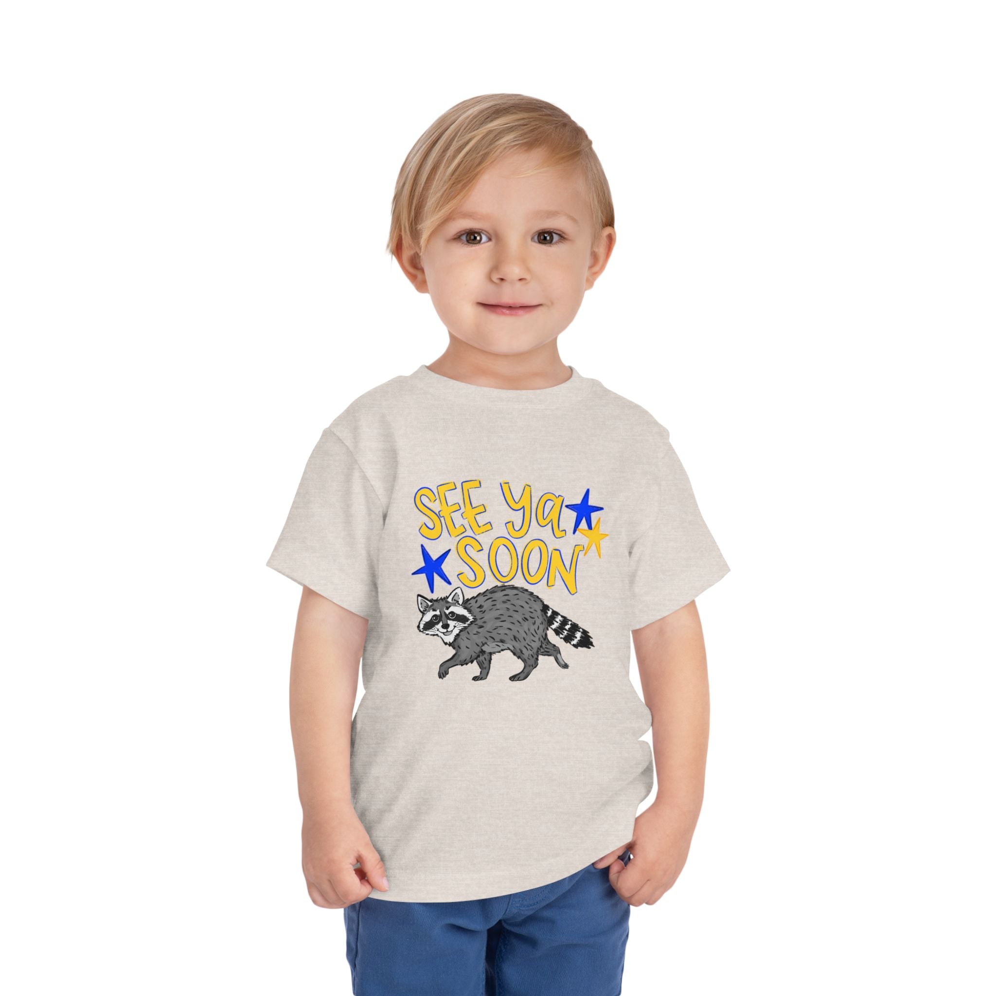 See Ya Soon Raccoon Toddler Tee