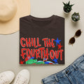 Chill the Fourth Out With Hat T-Shirt — Patriotic Alligator 4th of July Tee