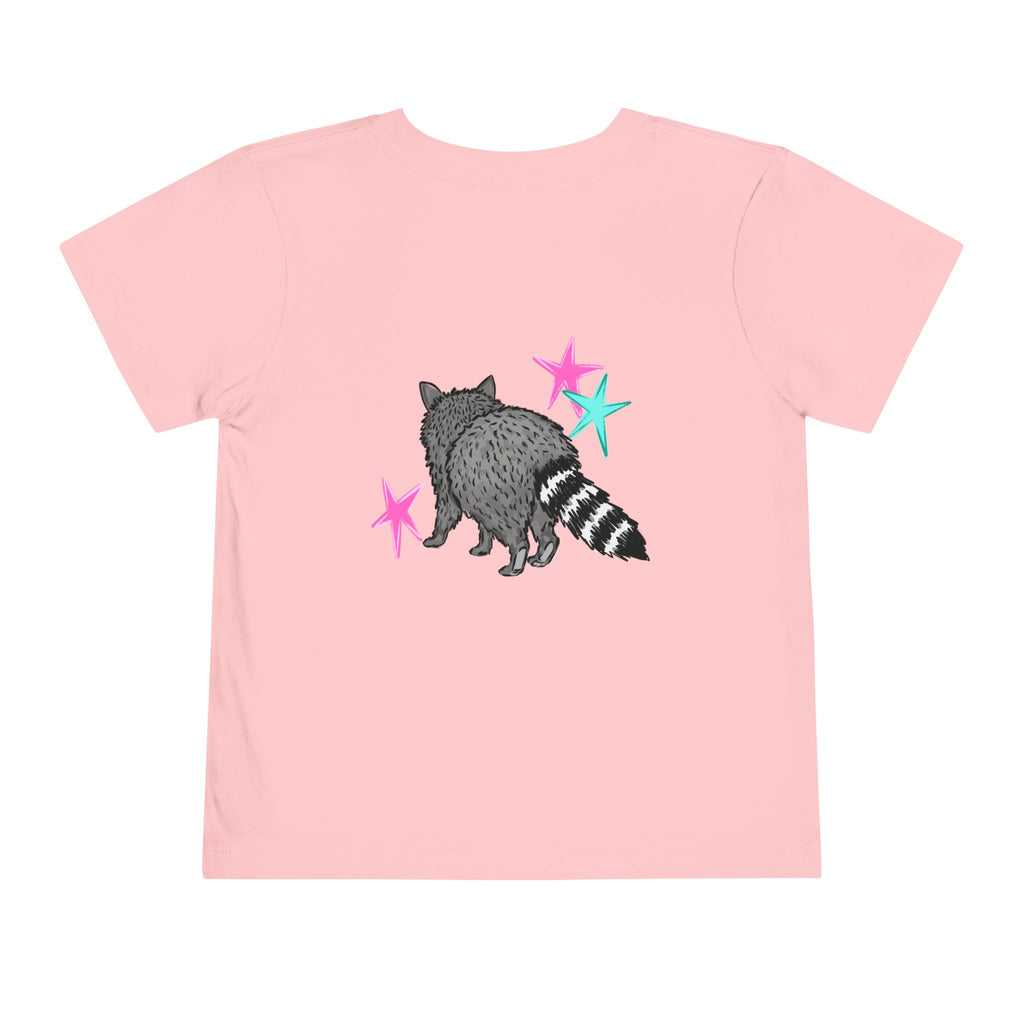 Toddler Tee — "See Ya Soon" Raccoon Graphic Shirt