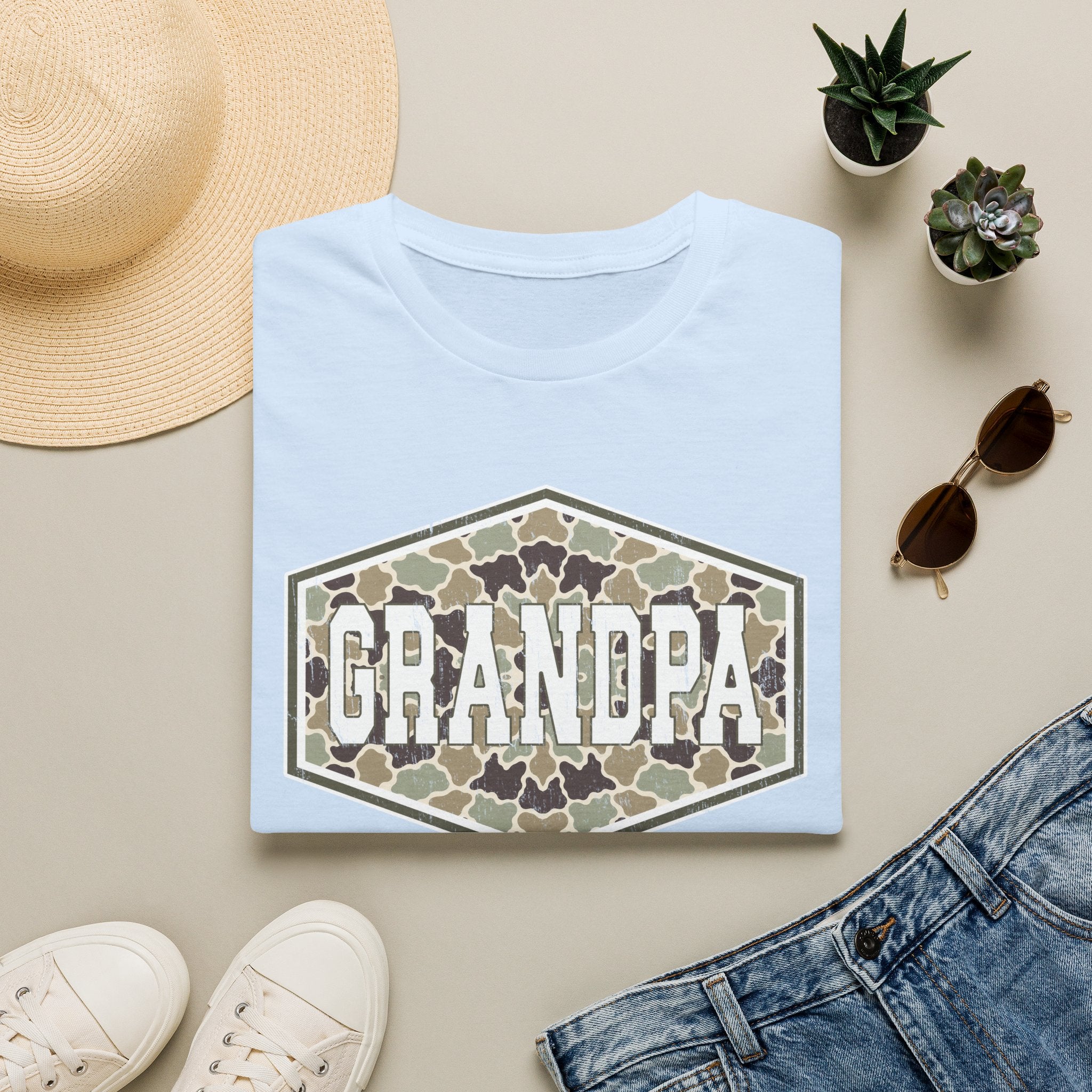 Grandpa Camo- Gildan Soft Style