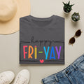 Happy Fri-Yay T-Shirt — Colorful Weekend Celebration Tee