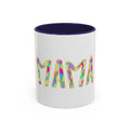 Mama Colorful Confetti Accent Coffee Mug — 11/15oz