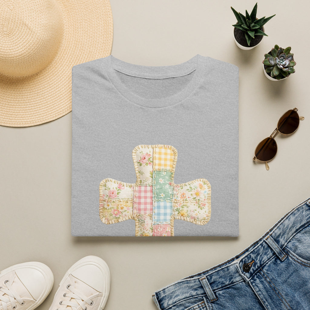 Patchwork Cross - Gildan Soft Style