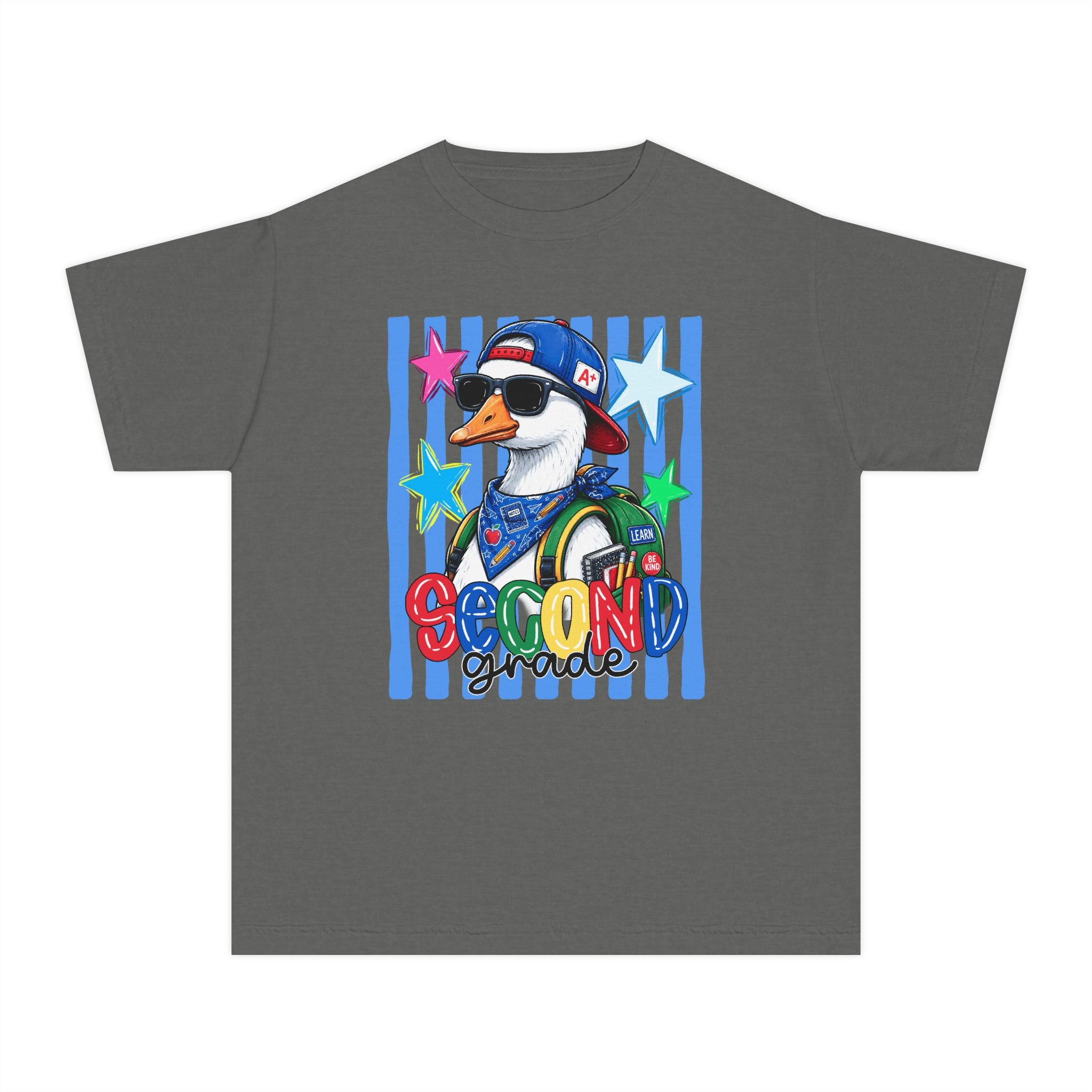 Second Grade' Cool Boy Duck Back-to-School Shirt