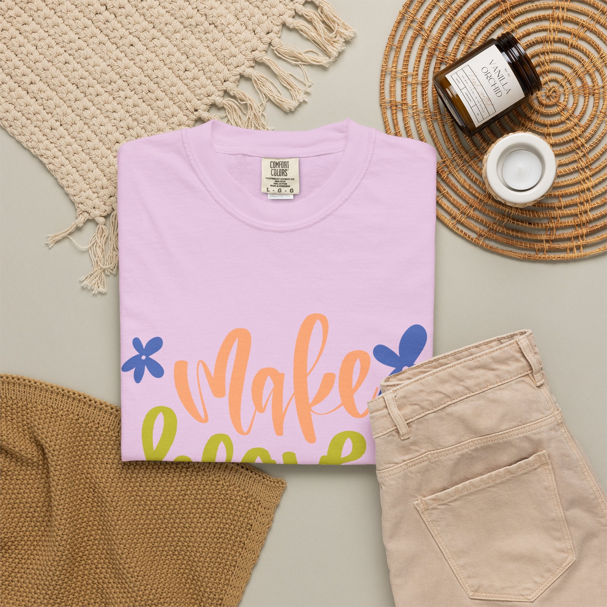 Make Heaven Crowded T-Shirt — Colorful Faith Graphic Tee