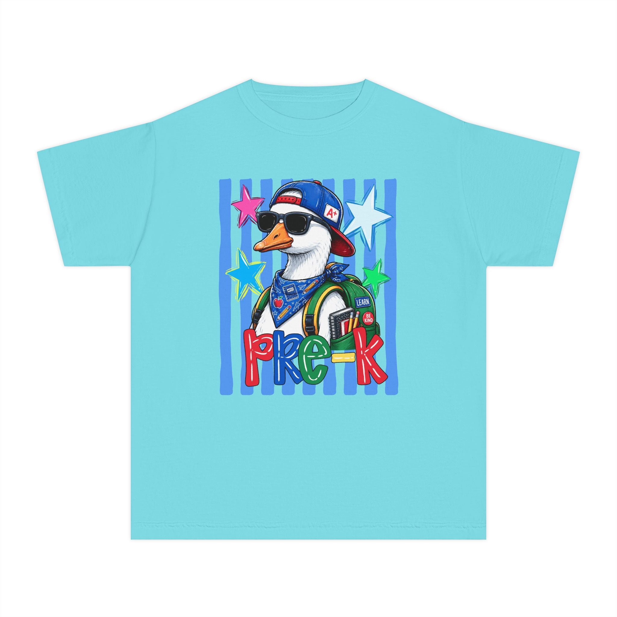 Pre-K Boy Duck Youth T‑Shirt - Cute Back-to-School Shirt for Preschoolers