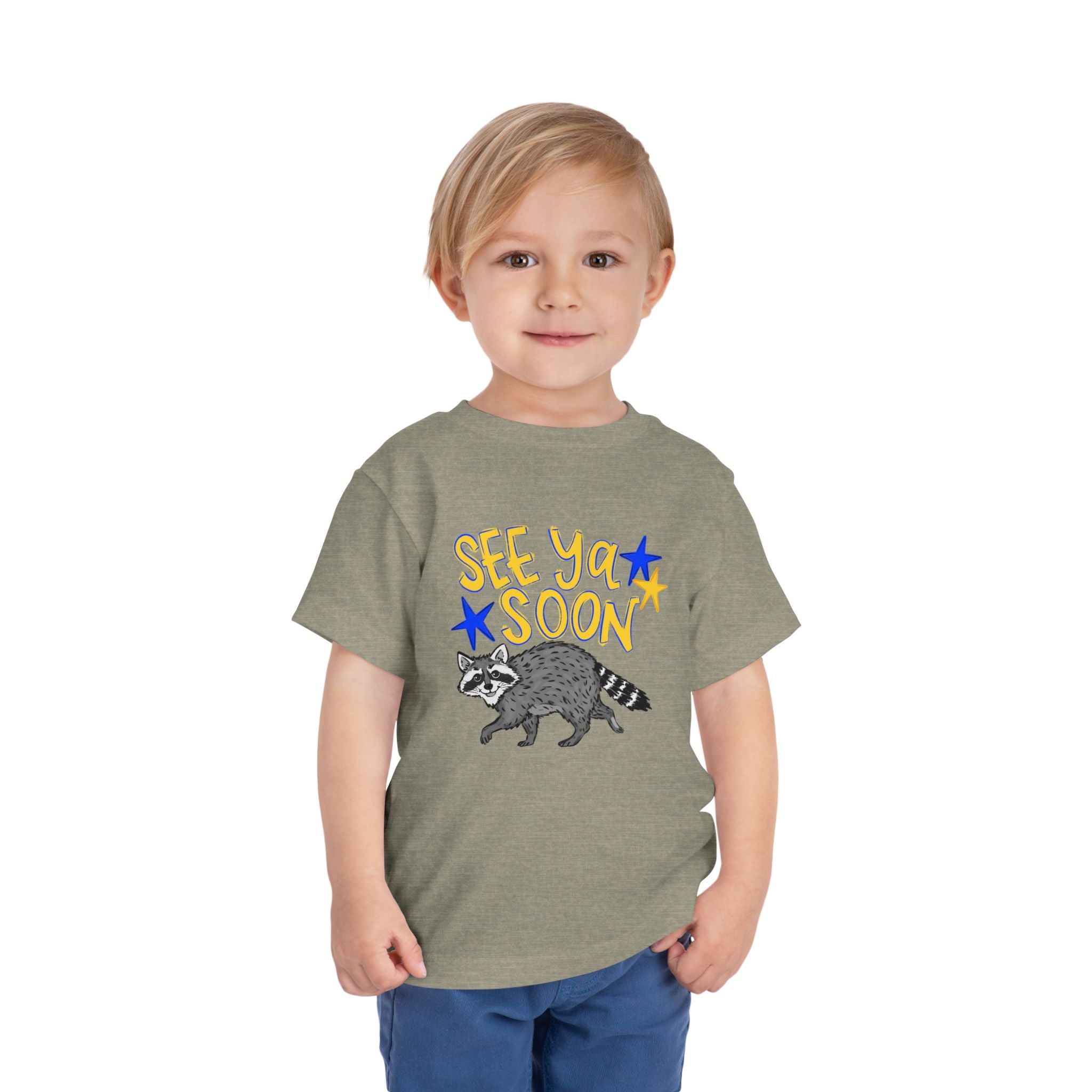 See Ya Soon Raccoon Toddler Tee