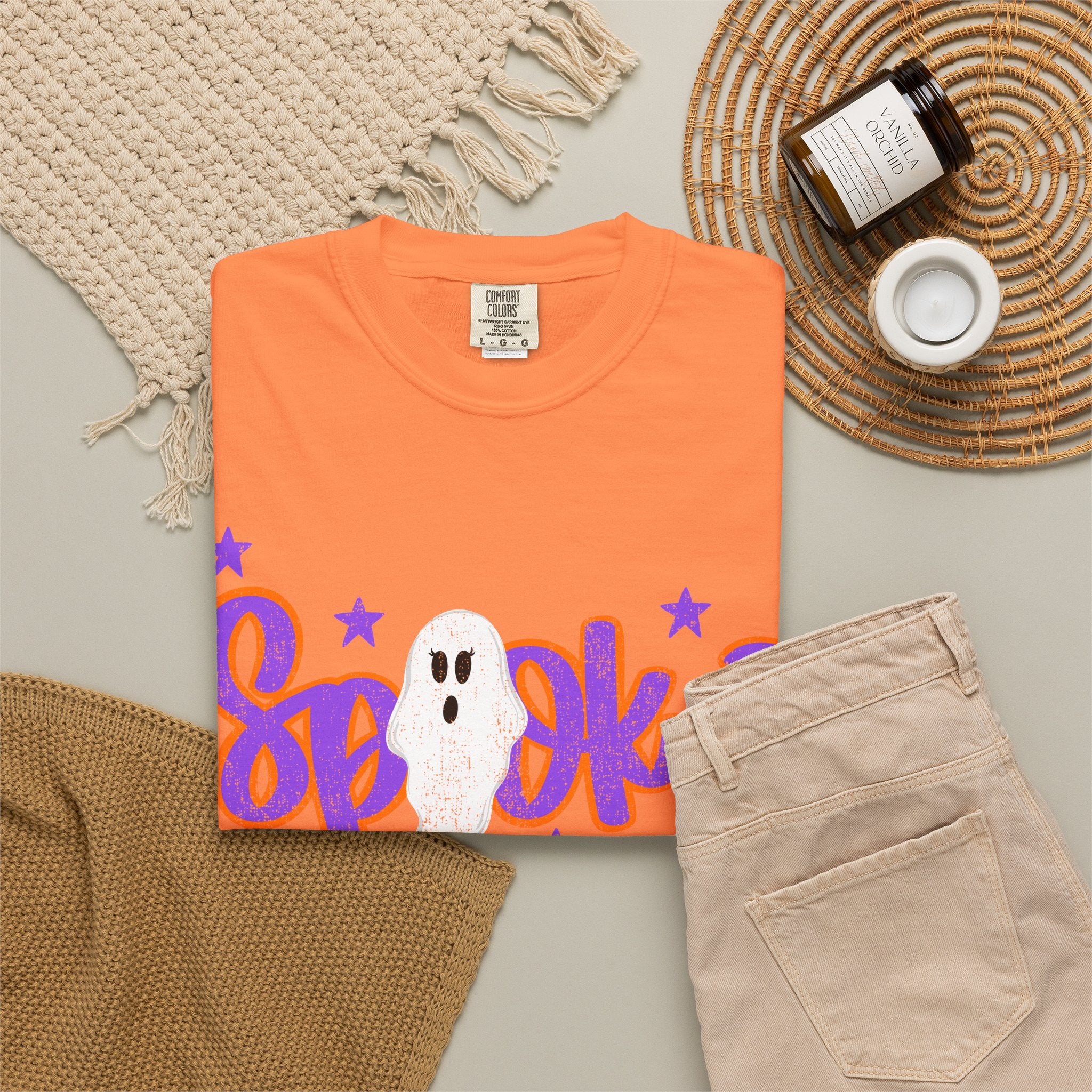 Spooky Ghost Tee — Halloween Graphic T-Shirt