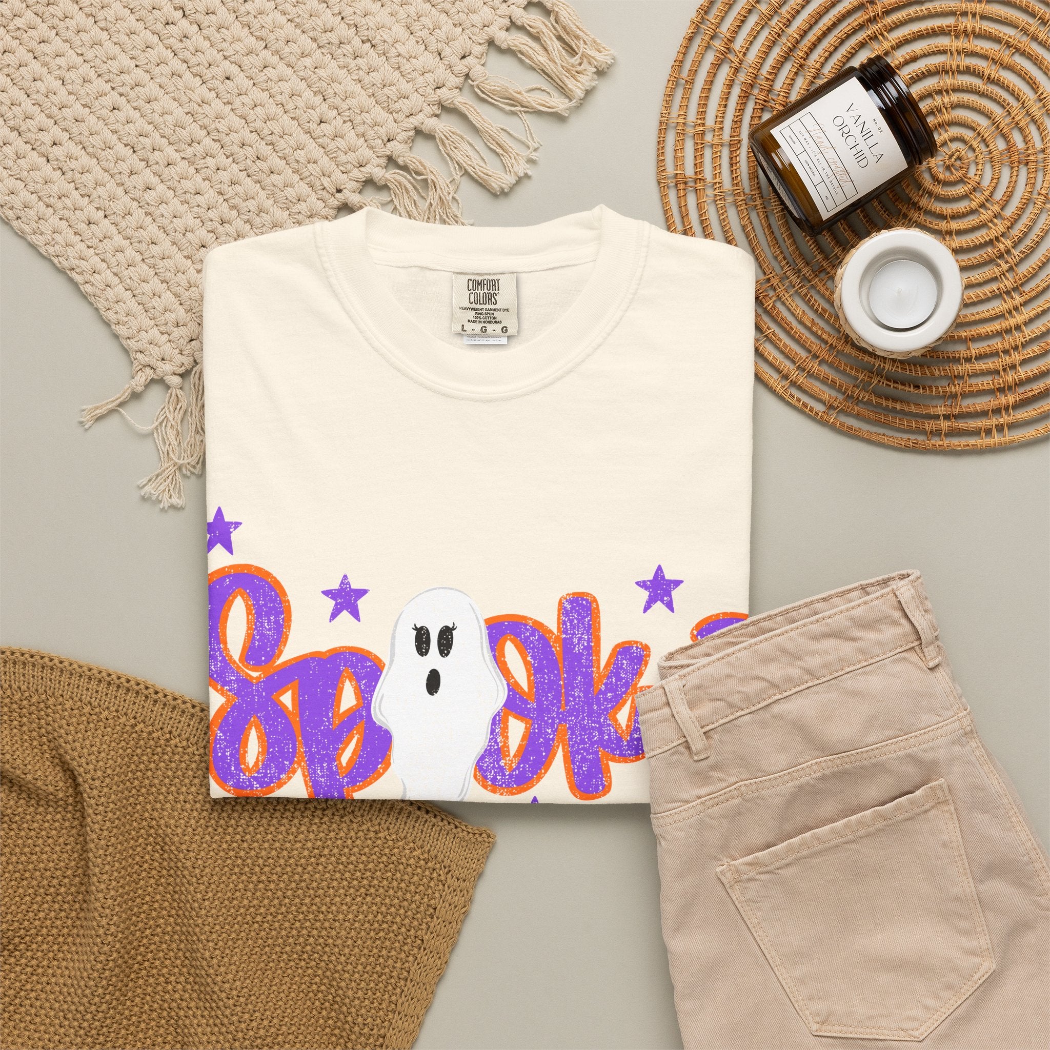 Spooky Ghost Tee — Halloween Graphic T-Shirt