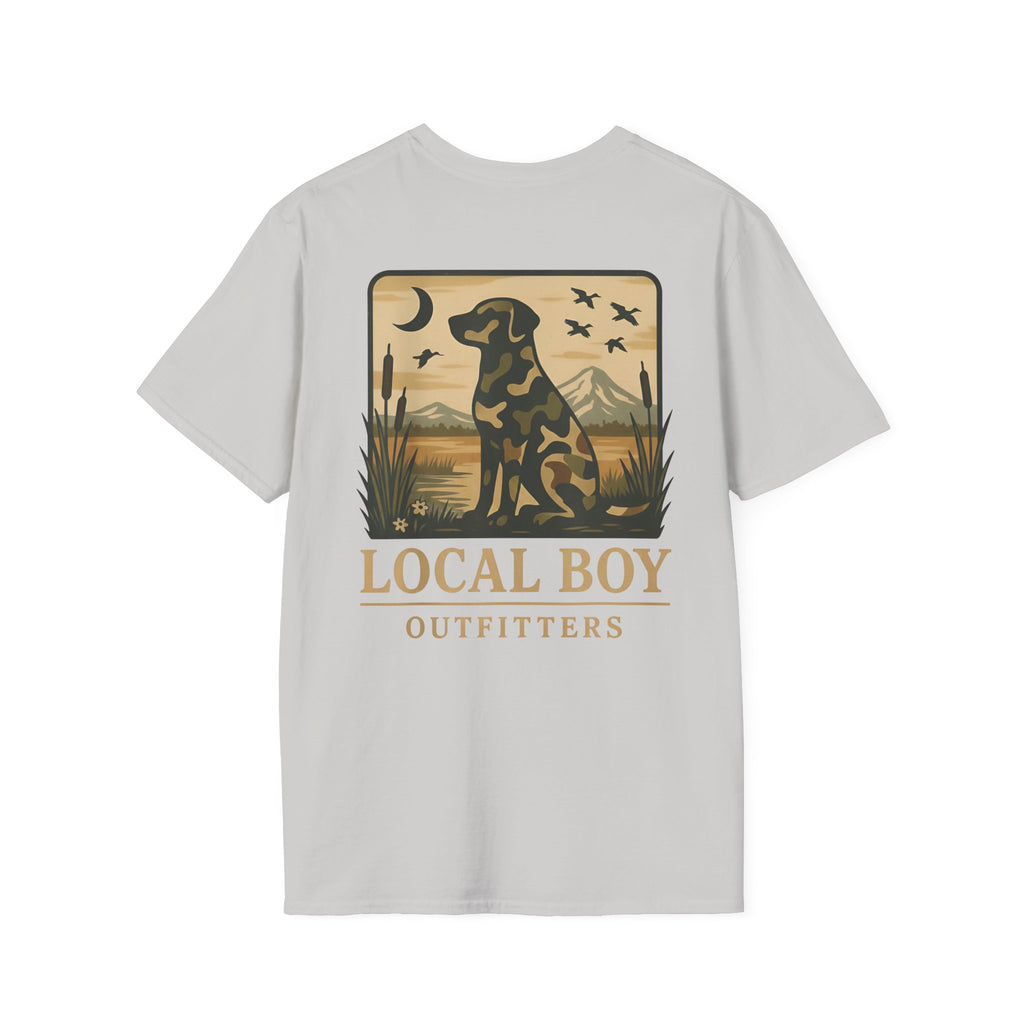 Local Boy Retriever T-Shirt — Vintage Dog Graphic Tee for Dog Lovers