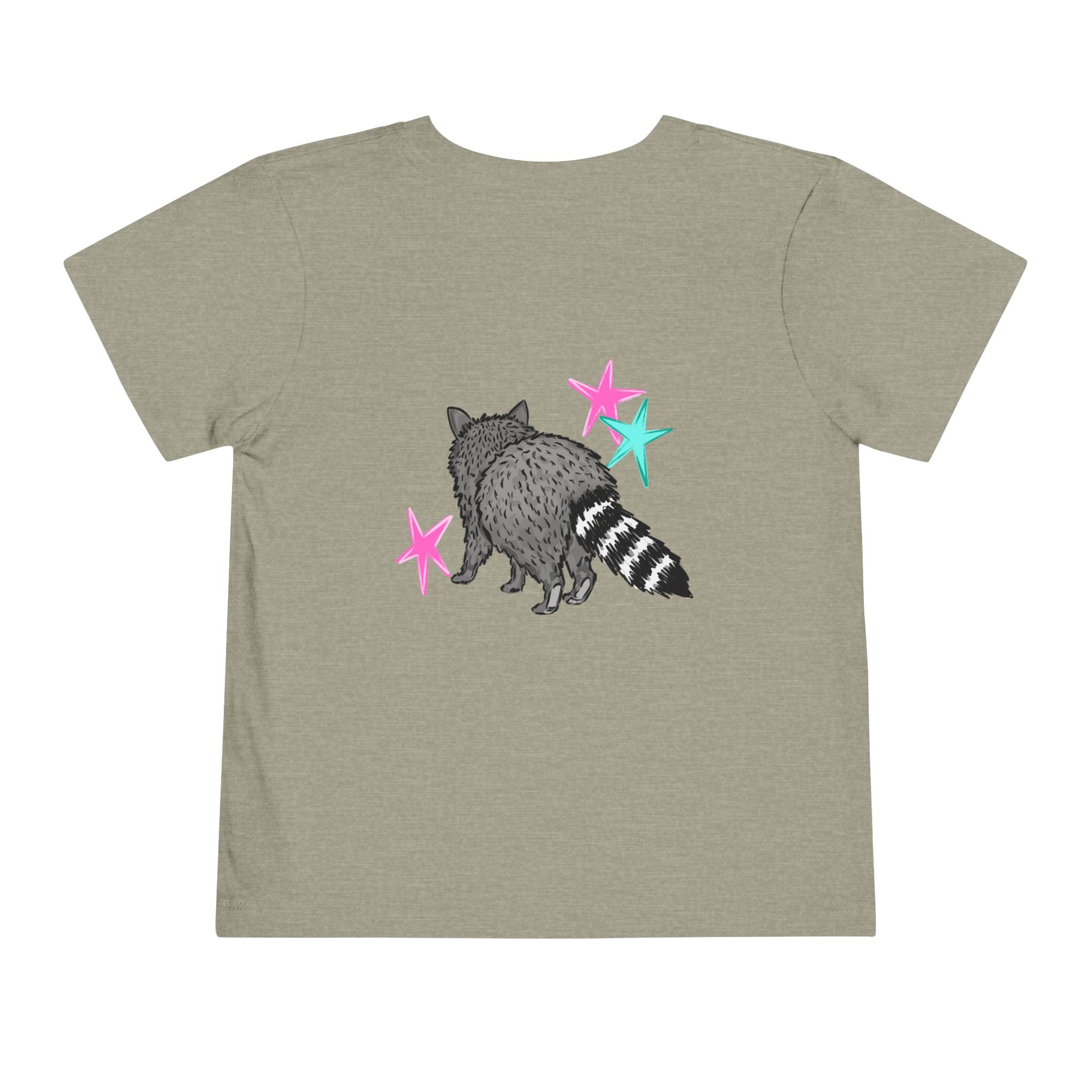 Toddler Tee — "See Ya Soon" Raccoon Graphic Shirt