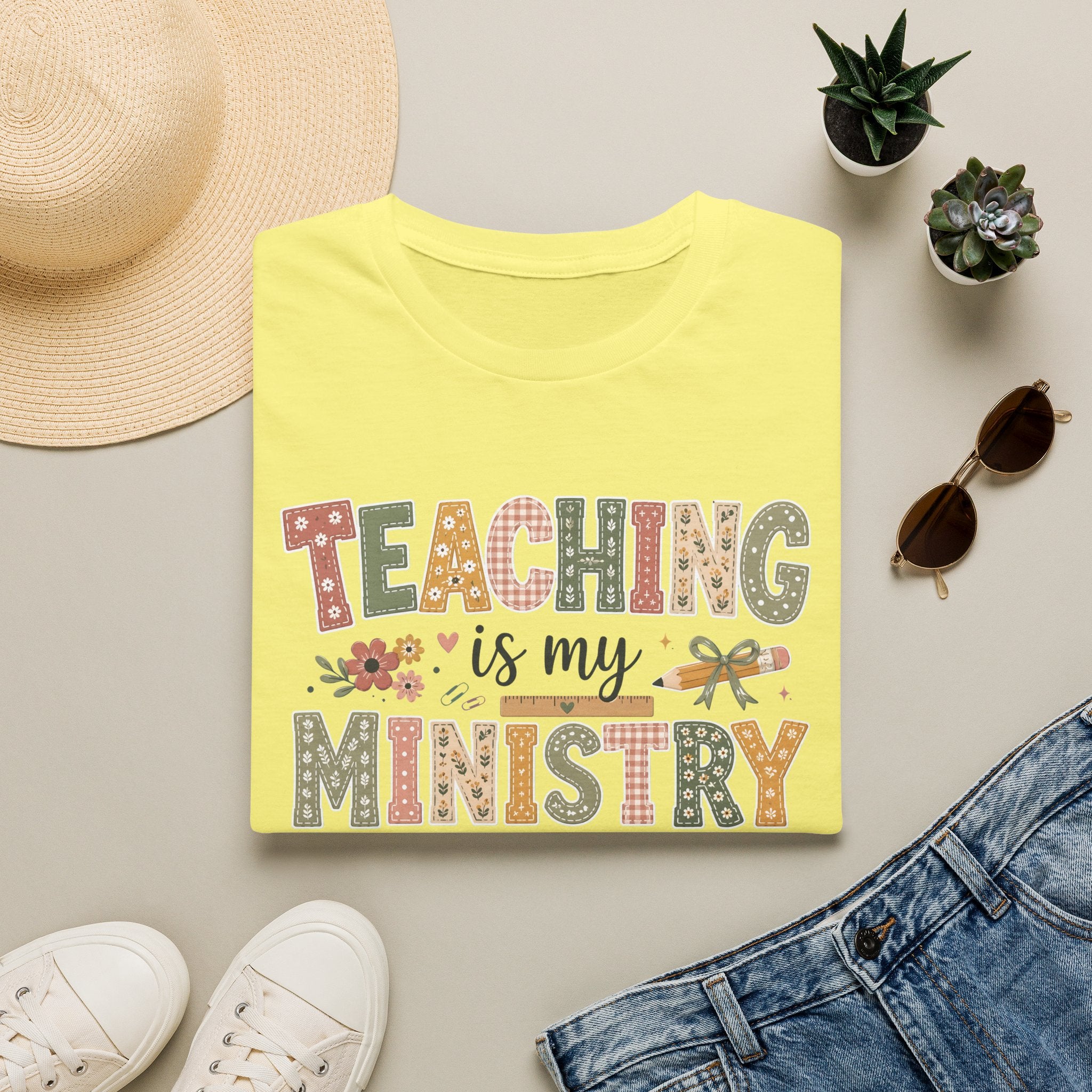 Teaching Is My Ministry T-Shirt — Faith-Based Teacher Gift