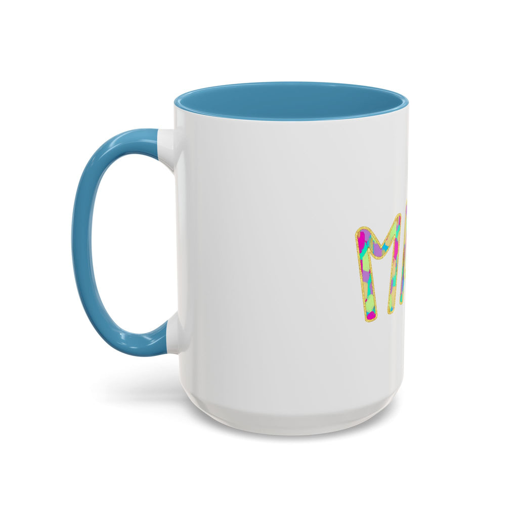 Mama Colorful Confetti Accent Coffee Mug — 11/15oz