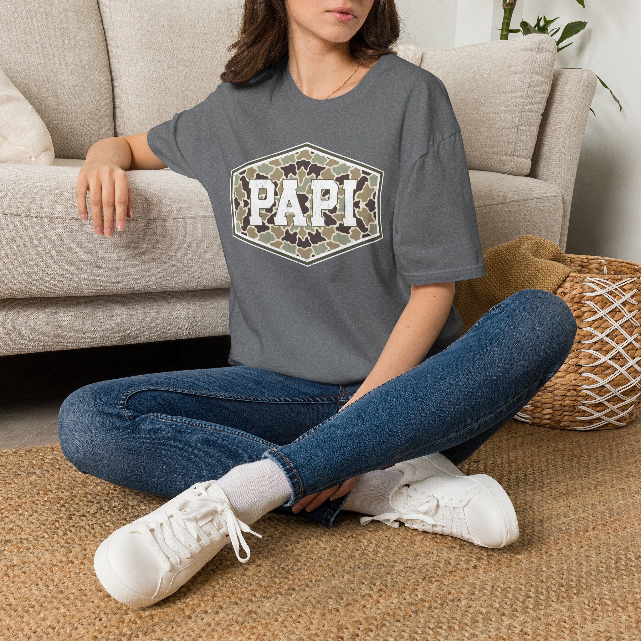 Papi Camo - Gildan Soft Style