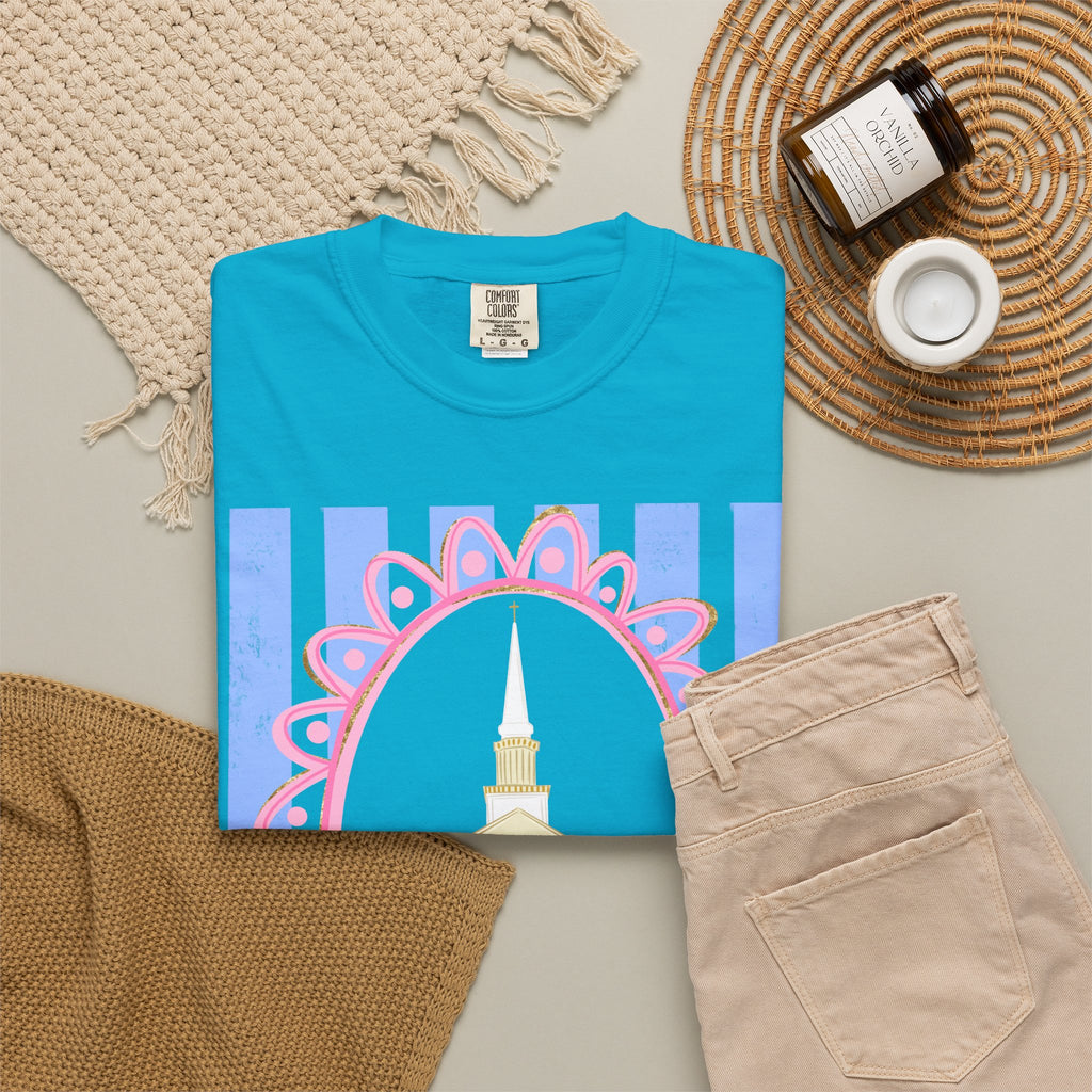 Pastel Chapel Illustration Tee
