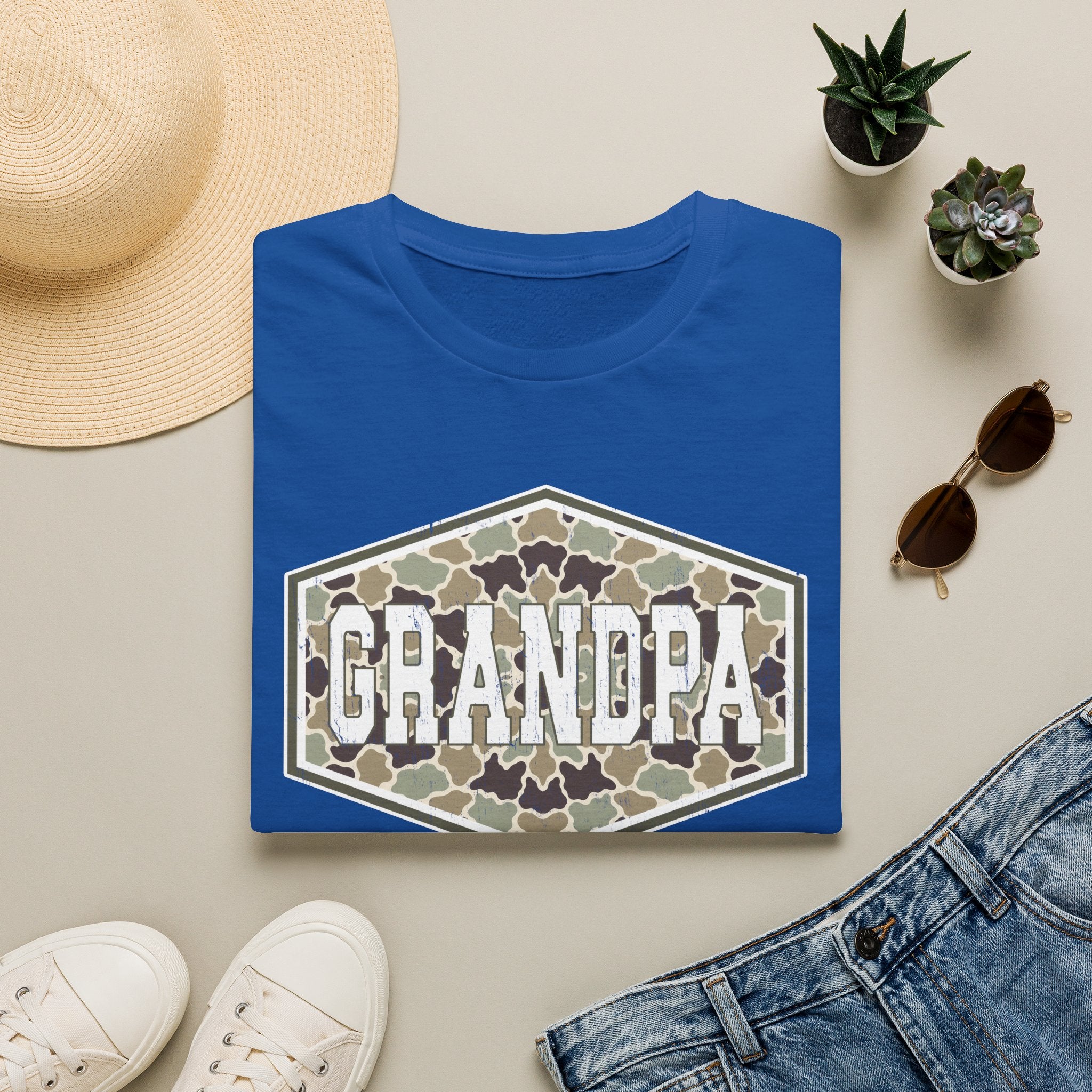 Grandpa Camo- Gildan Soft Style