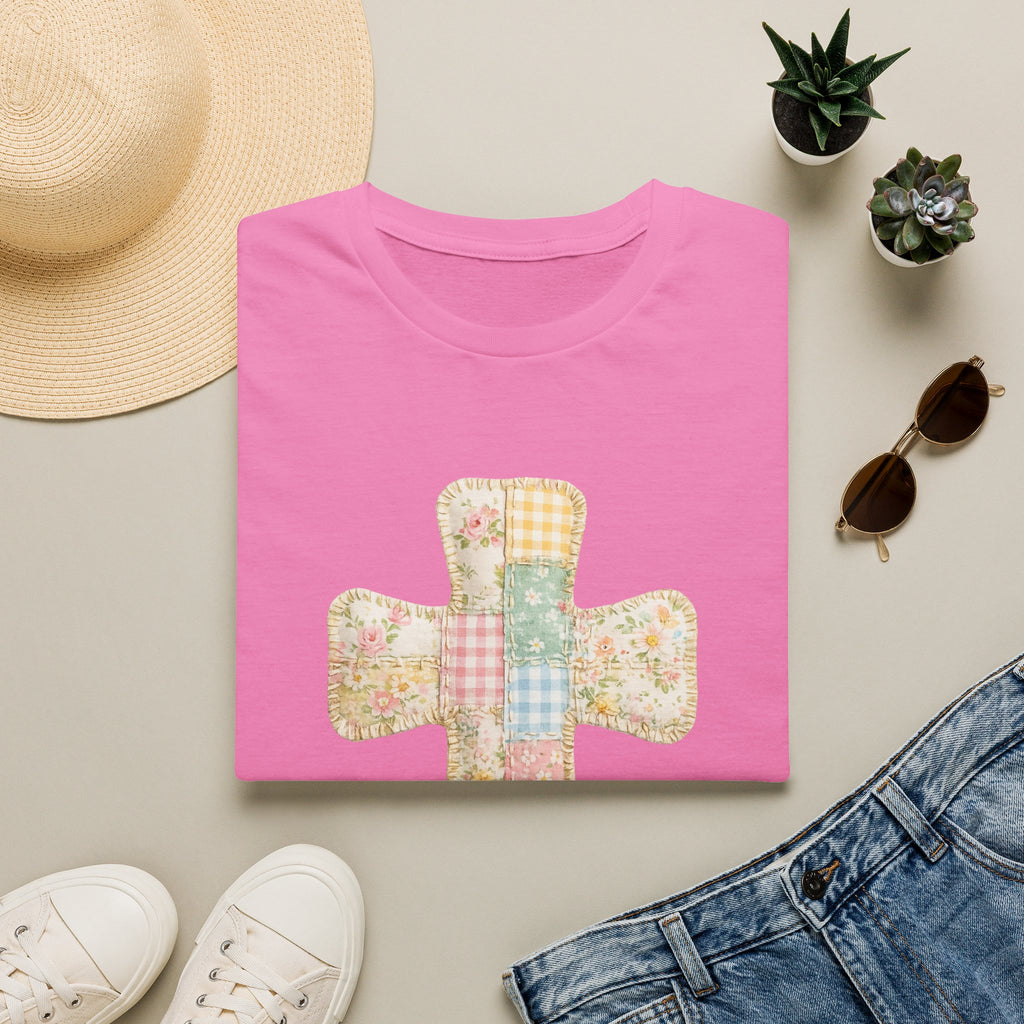Patchwork Cross - Gildan Soft Style