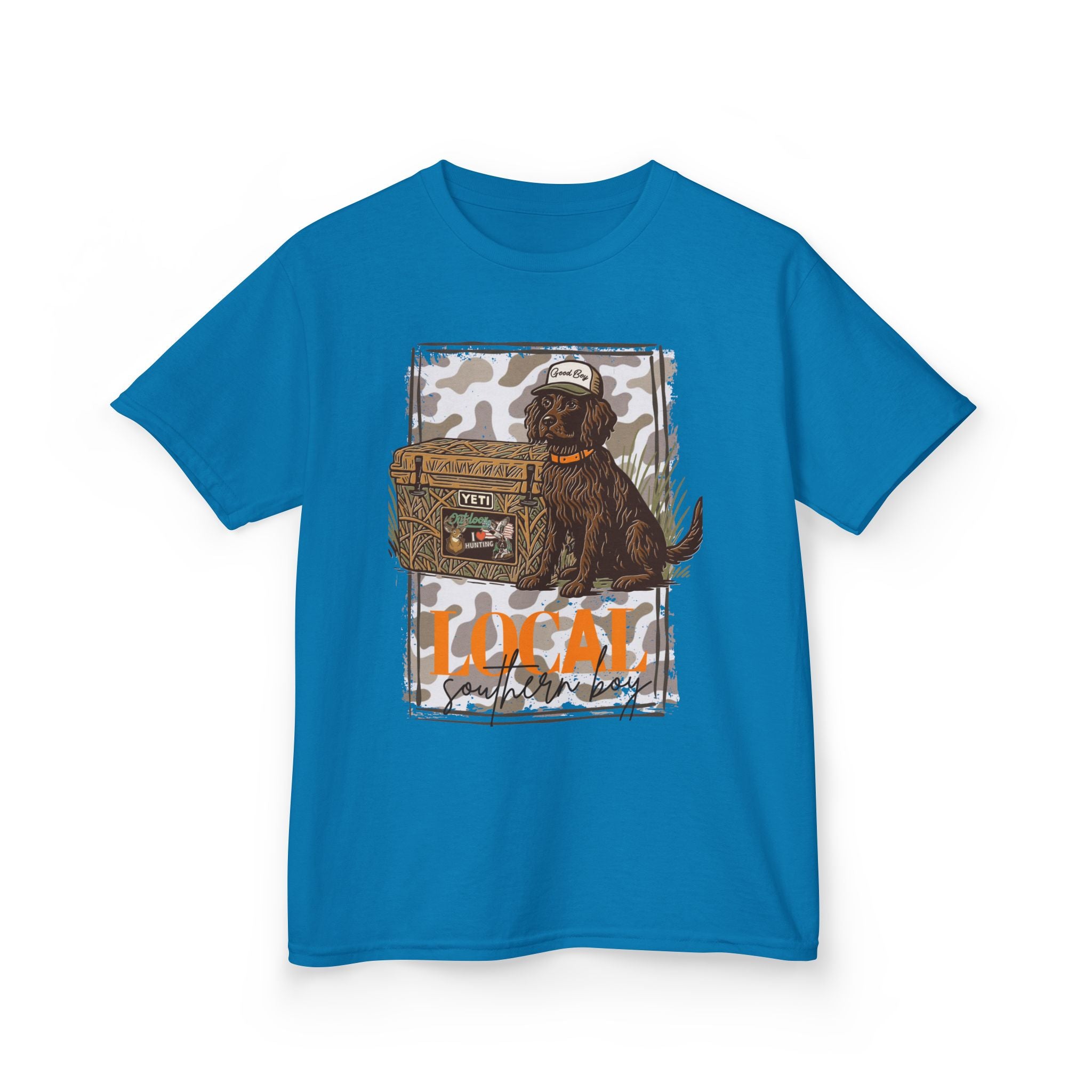 Kids Camper Dog Graphic Tee — 'Road Trip' Adventure Shirt for Children